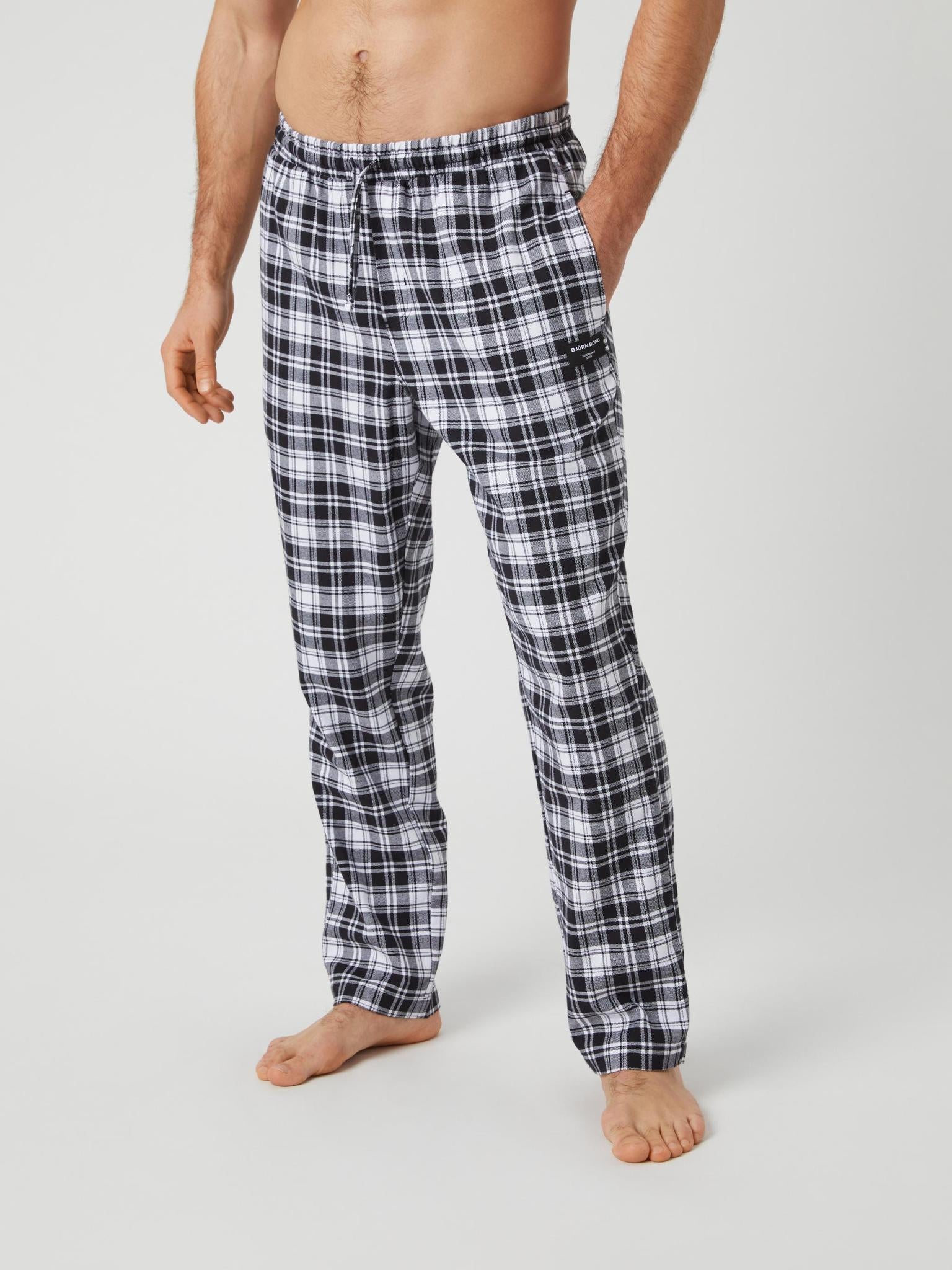 BJÖRN BORG Core Flannel Pyjama Pants BB Duo Check 1
