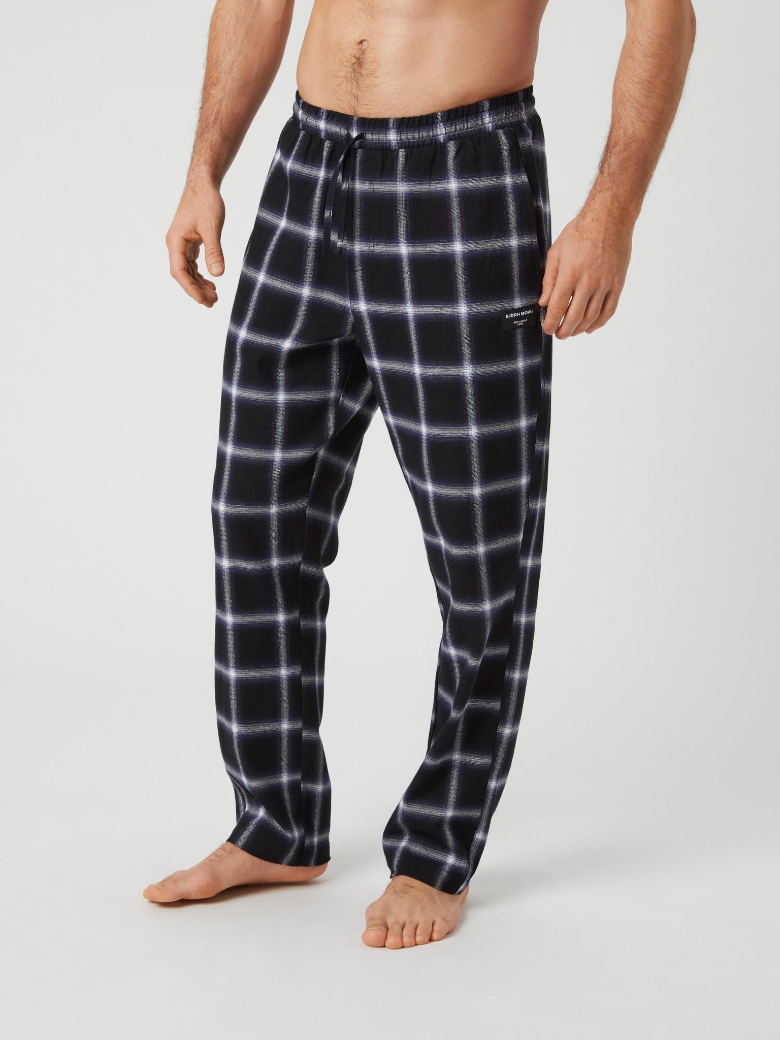 BJÖRN BORG Core Flannel Pyjama Pants BB Lumber Check 2