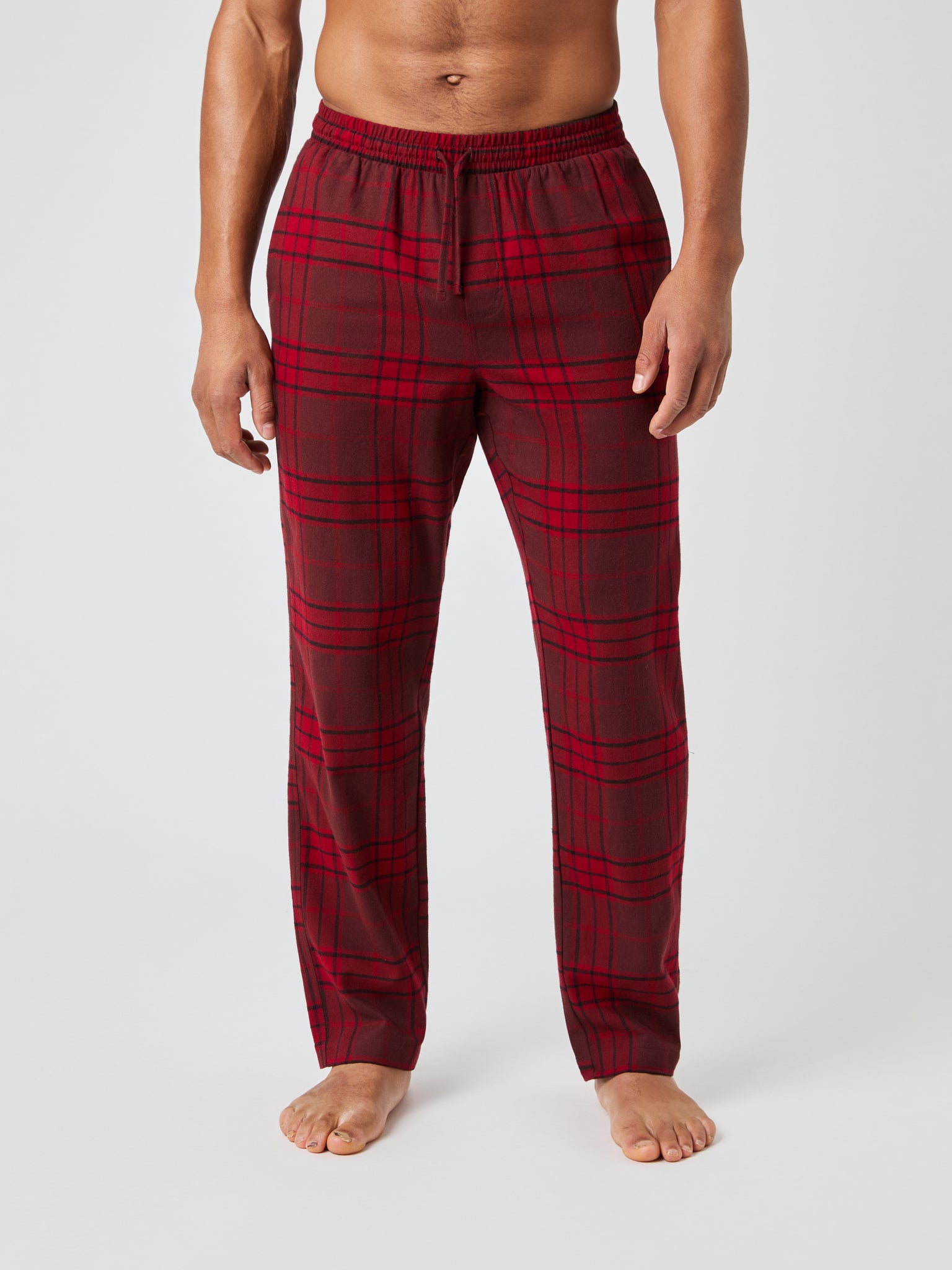 BJÖRN BORG Core Flannel Pyjama Pants BB Tartan HS 3