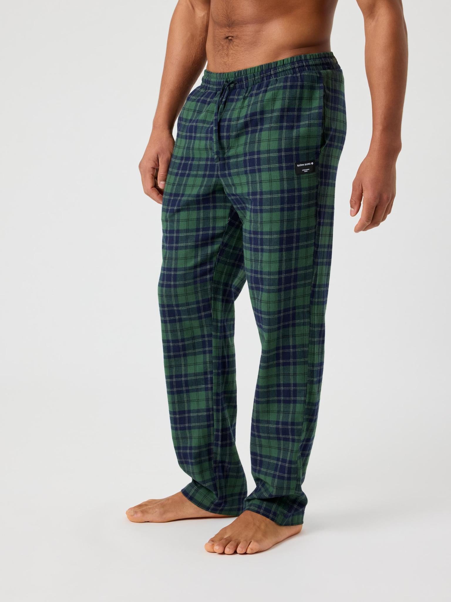 BJÖRN BORG Core Flannel Pyjama Pants BB Forest Tartan 7