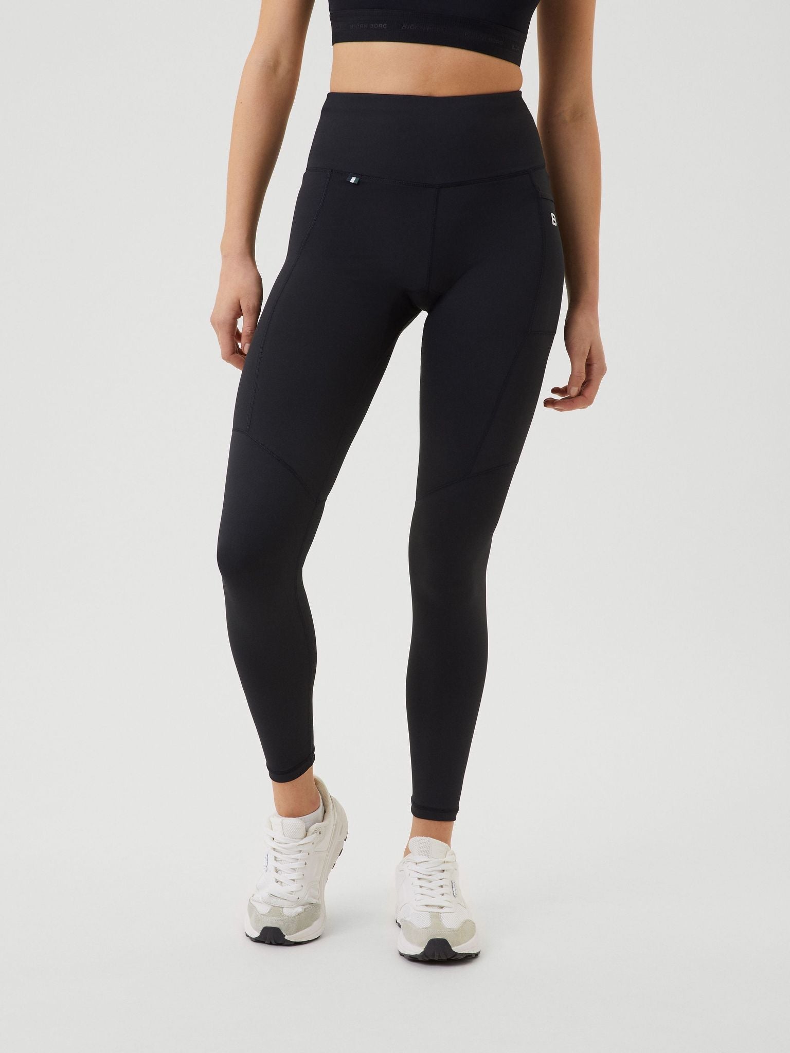BJÖRN BORG Ace Pocket Tights Black Beauty