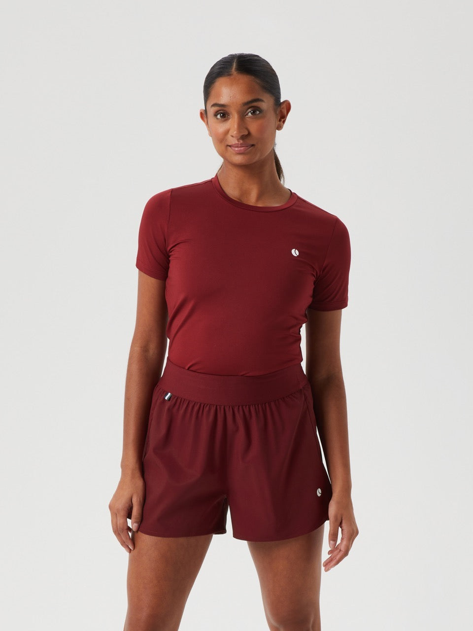 BJÖRN BORG Ace Slim T-shirt Pomegranate