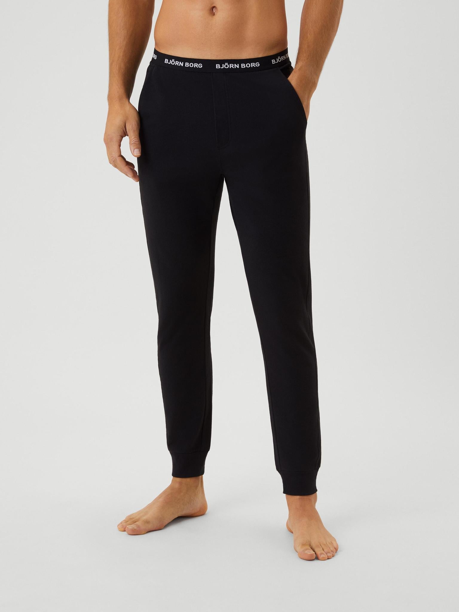 BJÖRN BORG Core Loungewear Pants Black Beauty