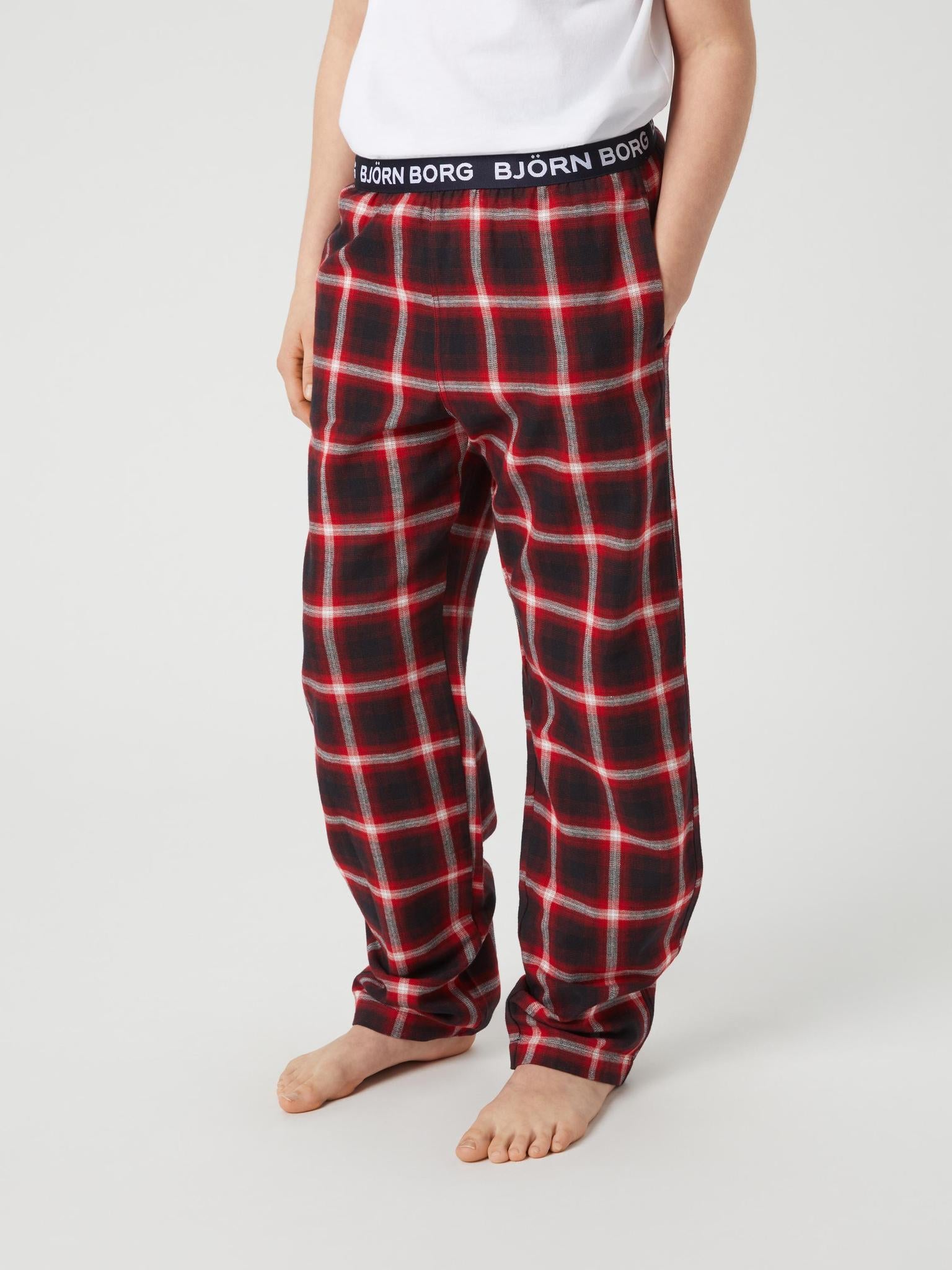 BJÖRN BORG Core Pyjama Pants BB Lumber Check