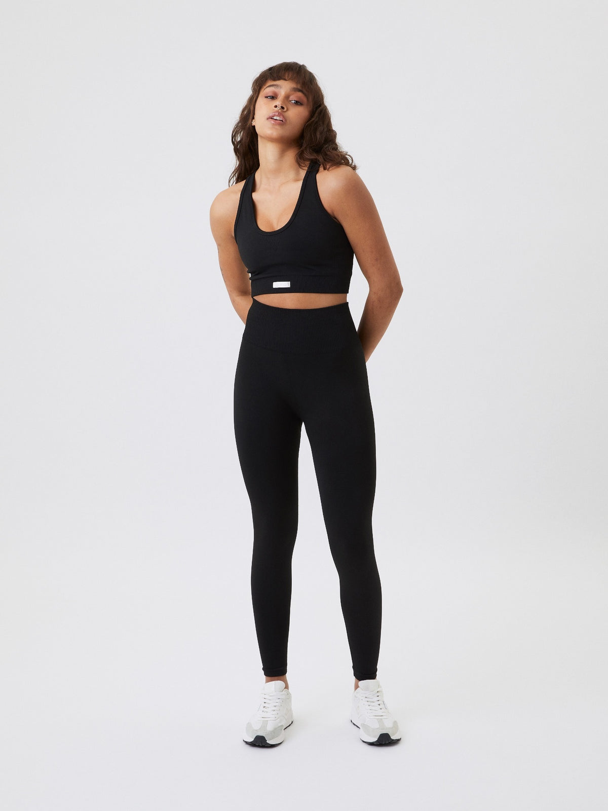 BJÖRN BORG Studio Seamless Light Tights Black Beauty