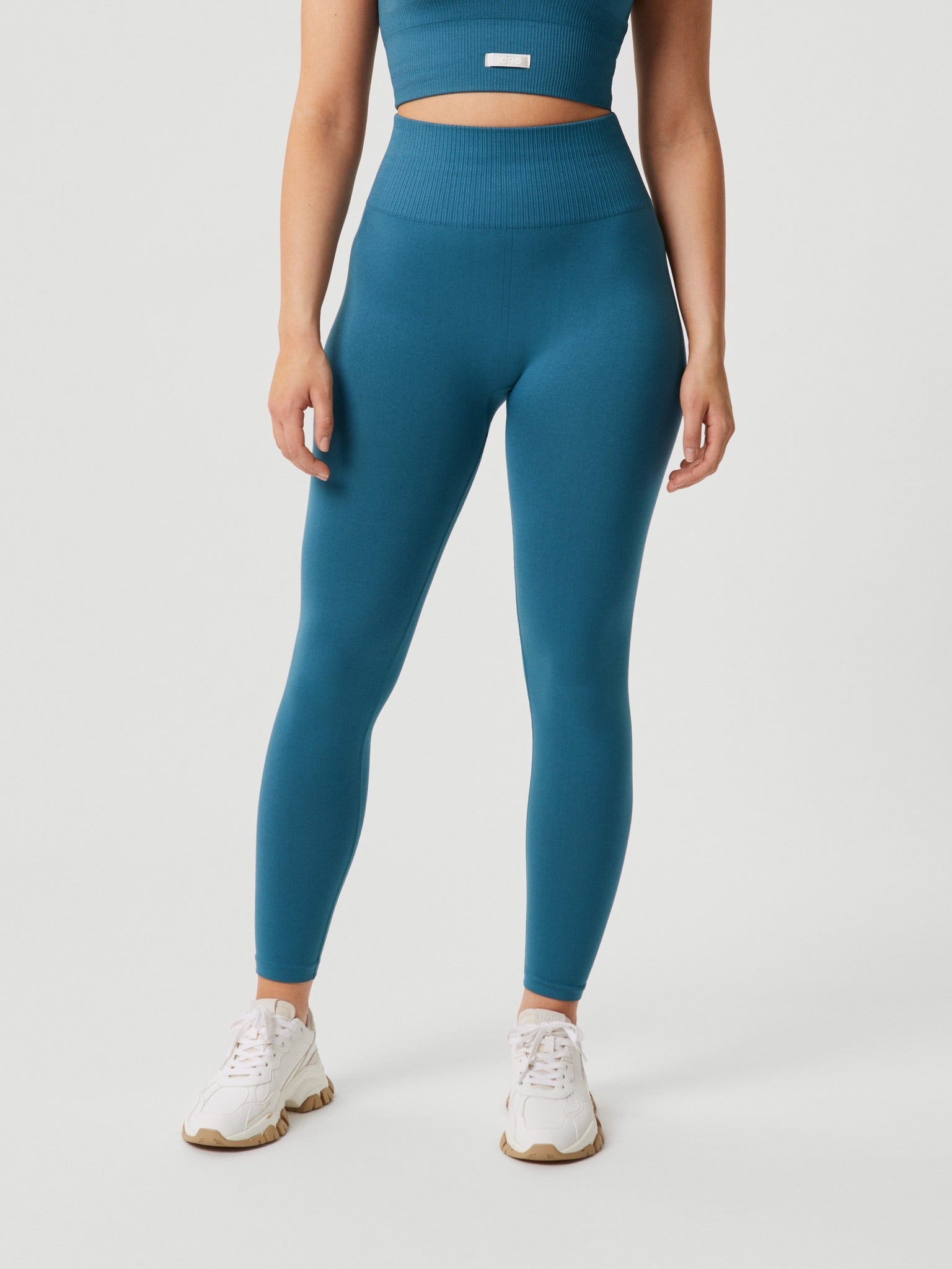 BJÖRN BORG Studio Seamless Light Tights Mallard Blue