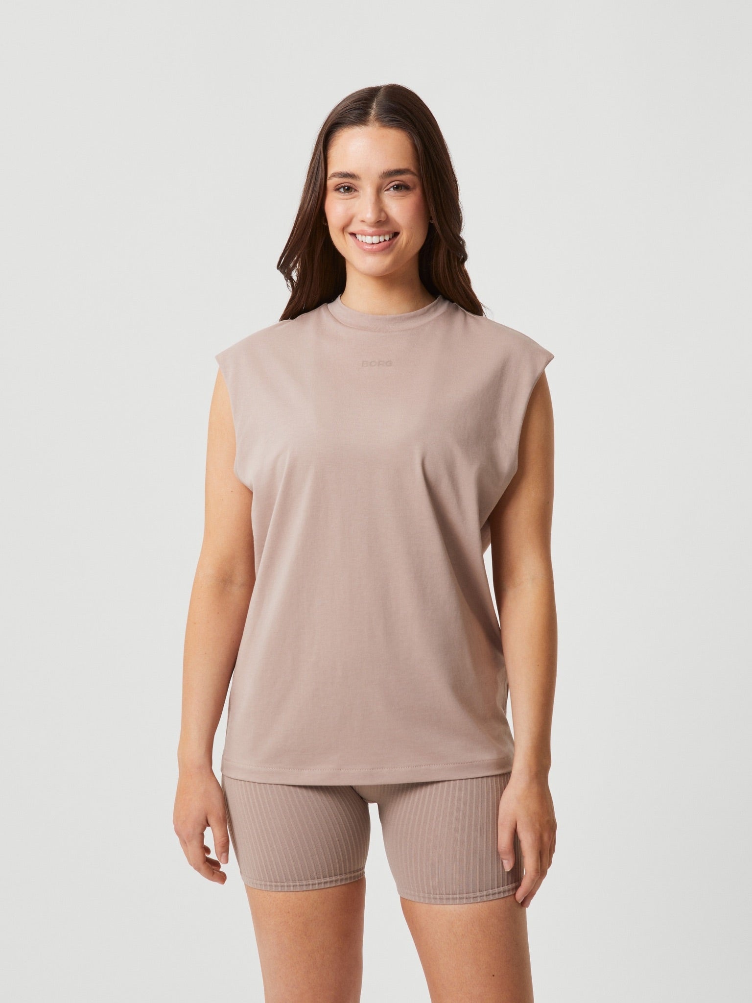 BJÖRN BORG Studio Loose Fit Tank Etherea