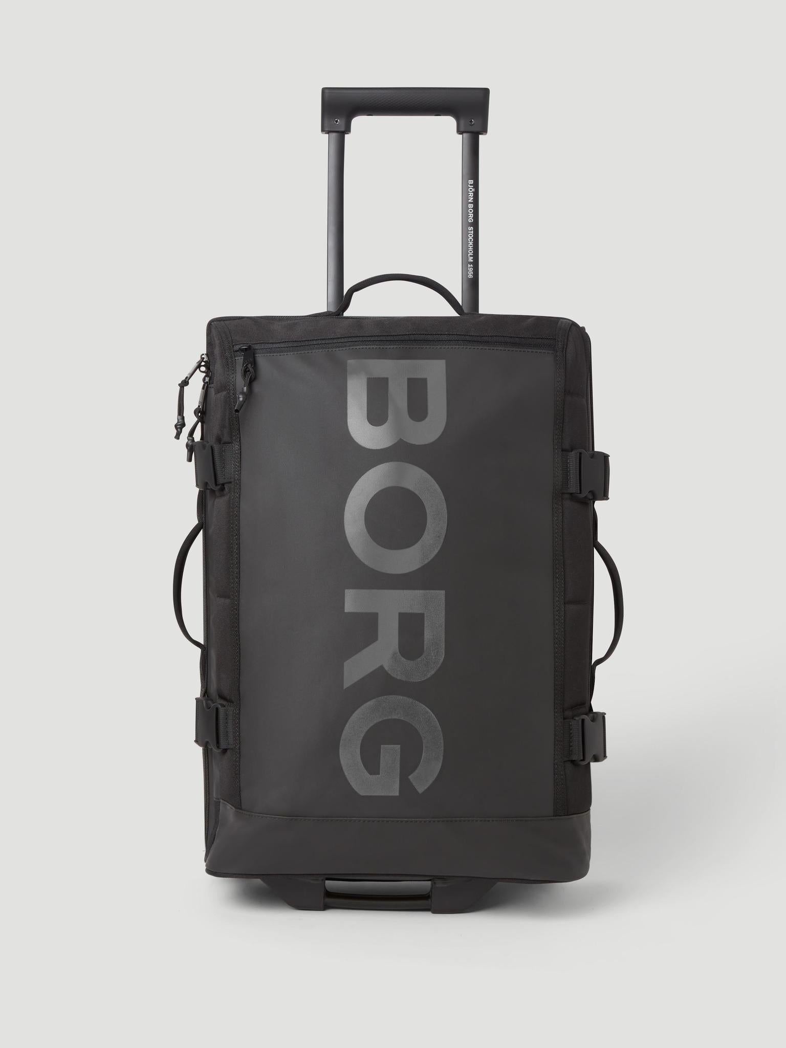 BJÖRN BORG Travel Trolley S 50l Black Beauty