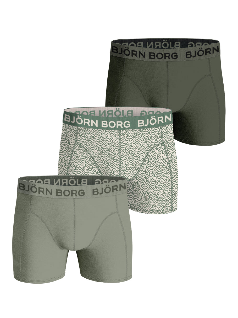 BJÖRN BORG Cotton Stretch Boxer 3p Multipack 7