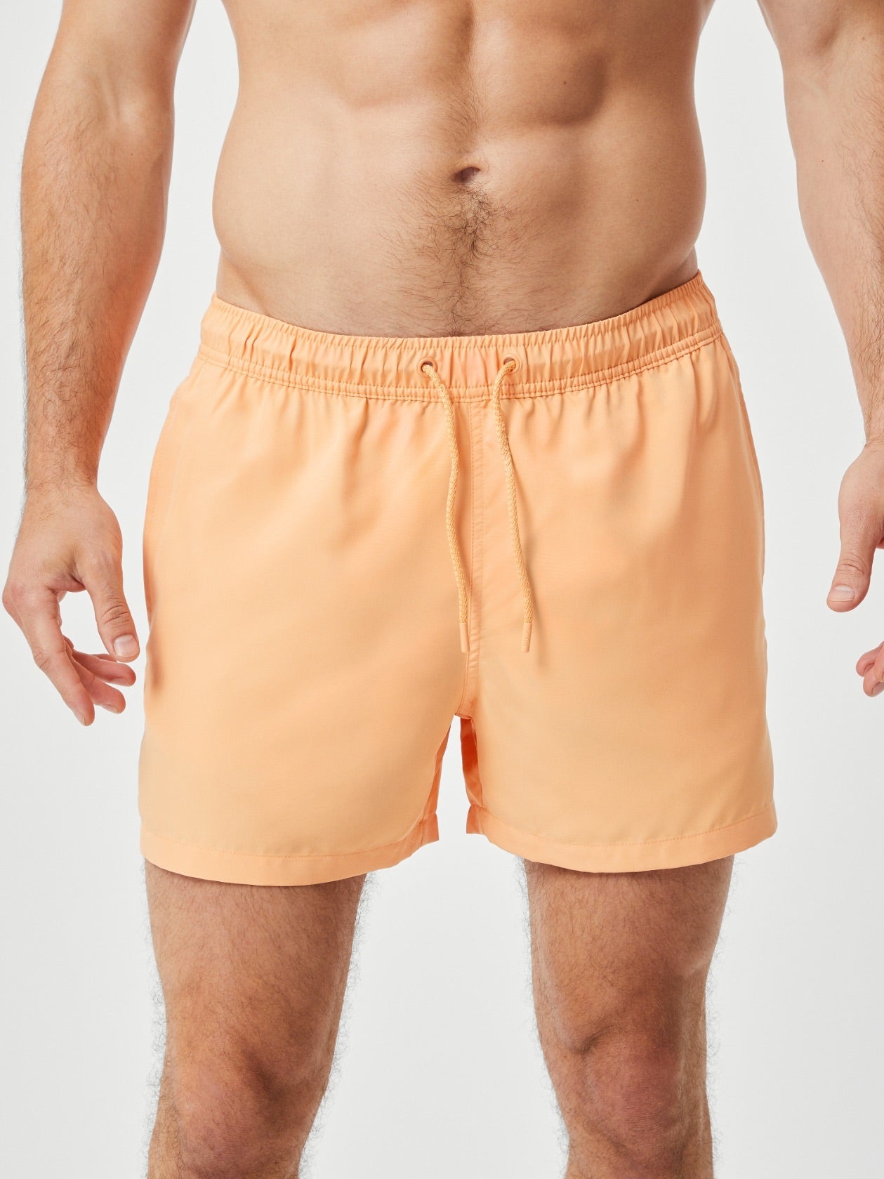 BJÖRN BORG Borg Solid Swim Shorts Orange Chiffon