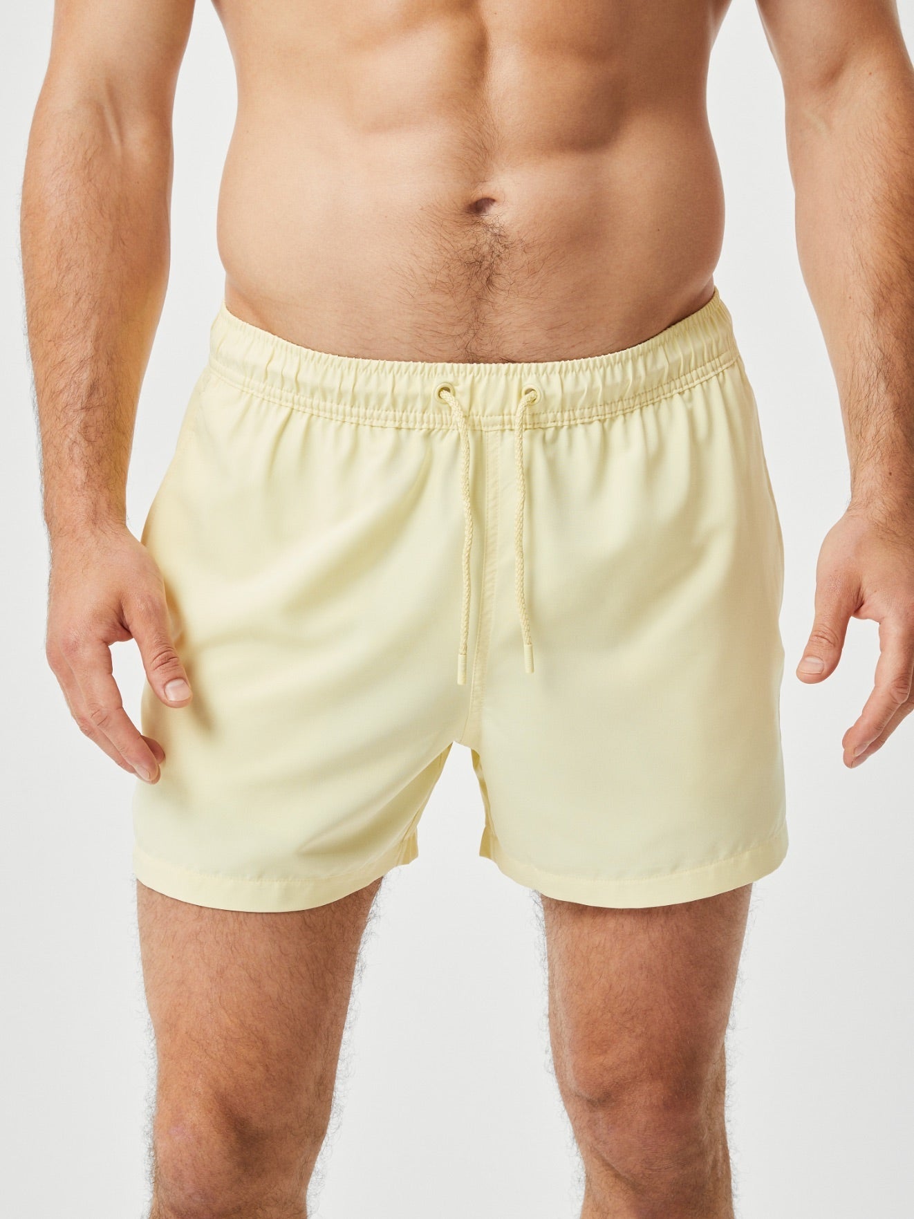 BJÖRN BORG Borg Solid Swim Shorts French Vanilla