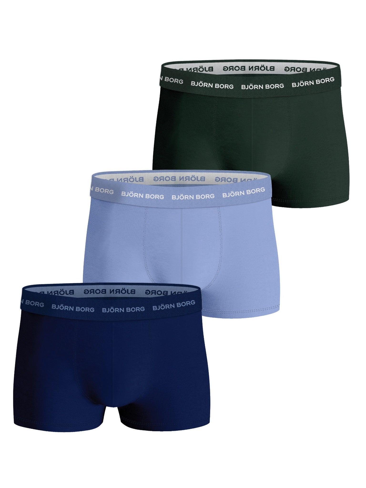 BJÖRN BORG Cotton Stretch Trunk 3p Multipack 1