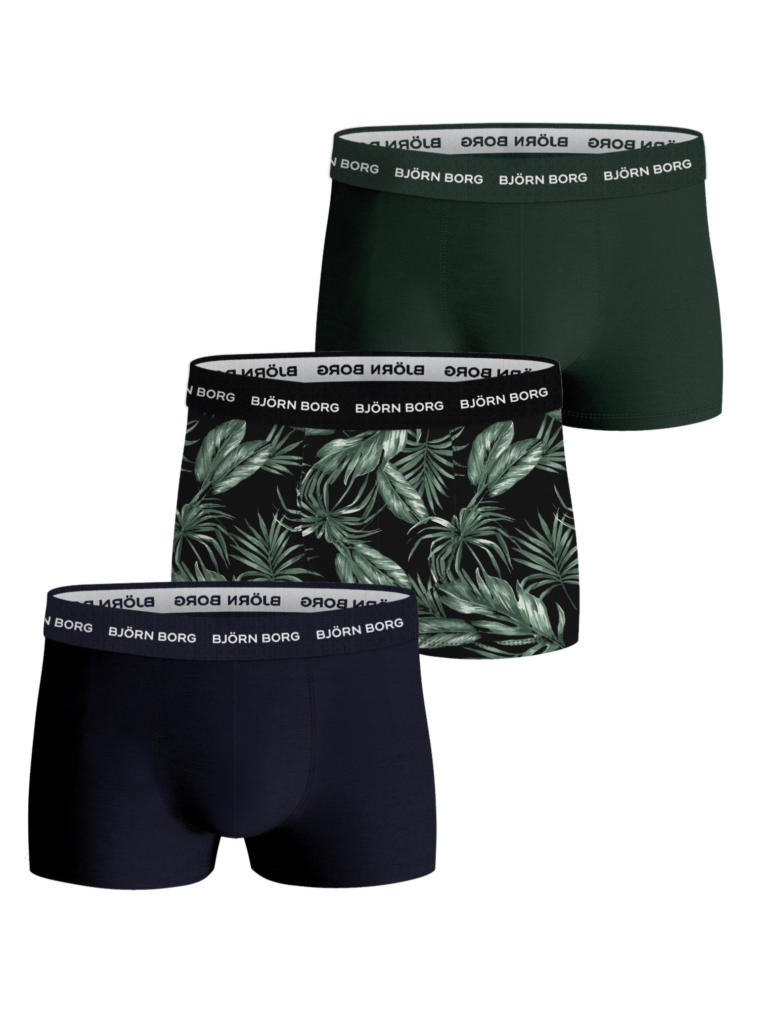 BJÖRN BORG Cotton Stretch Trunk 3p Multipack 2