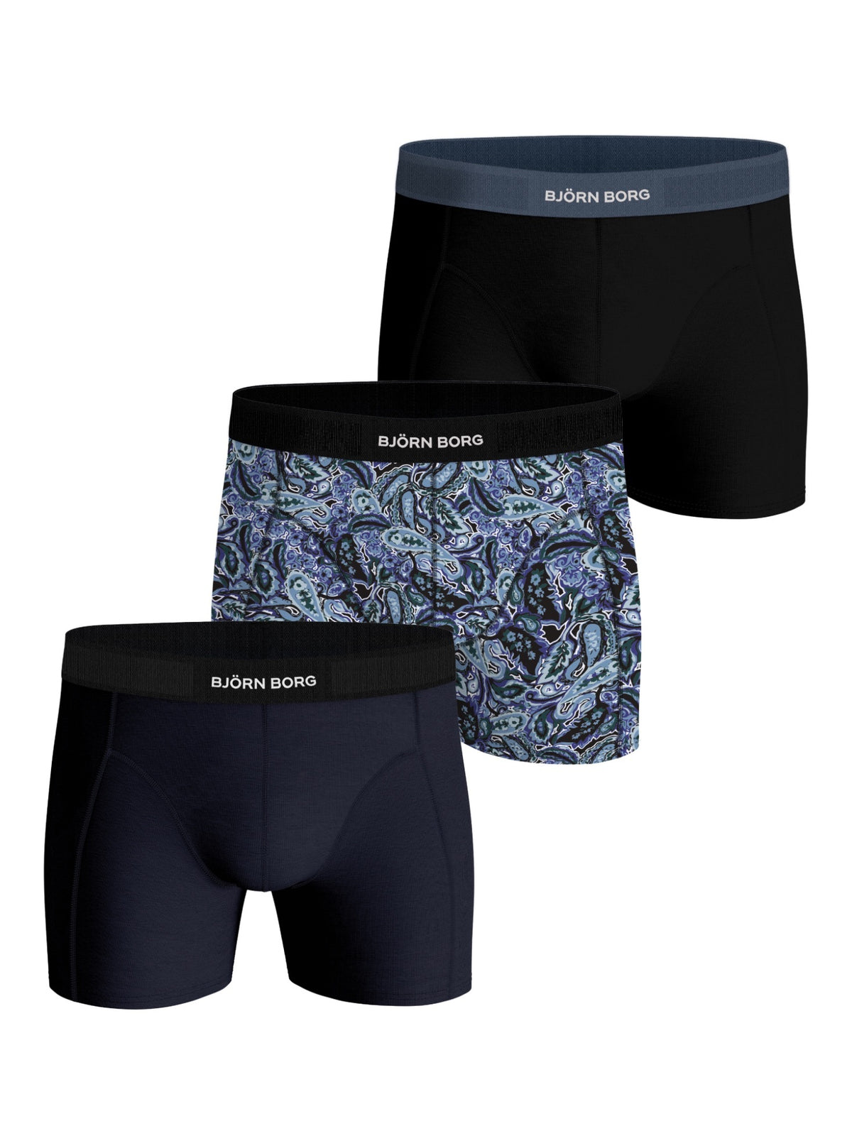 BJÖRN BORG Premium Cotton Stretch Boxer 3p Multipack 3
