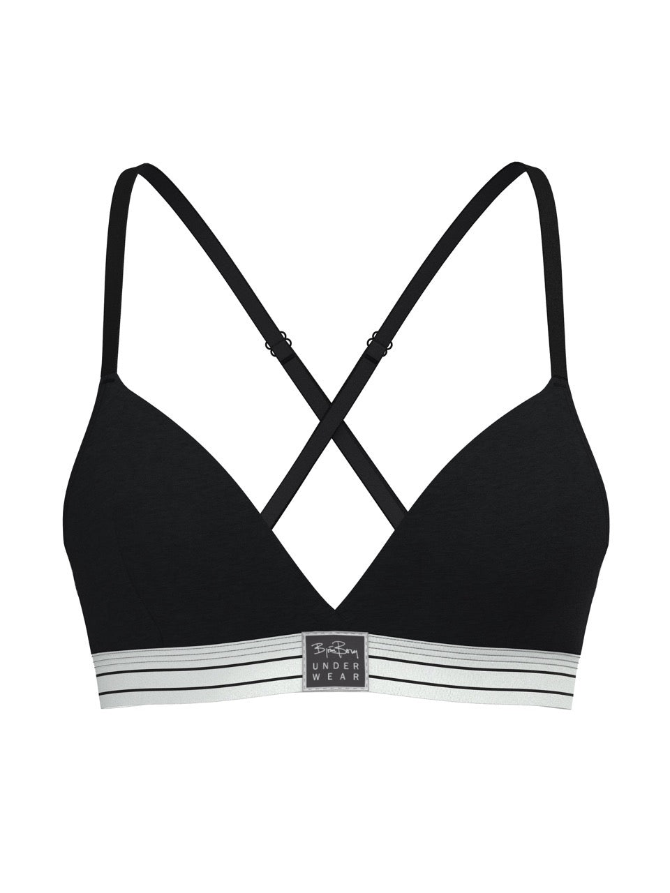 BJÖRN BORG Core Original Triangle Bra Black Beauty