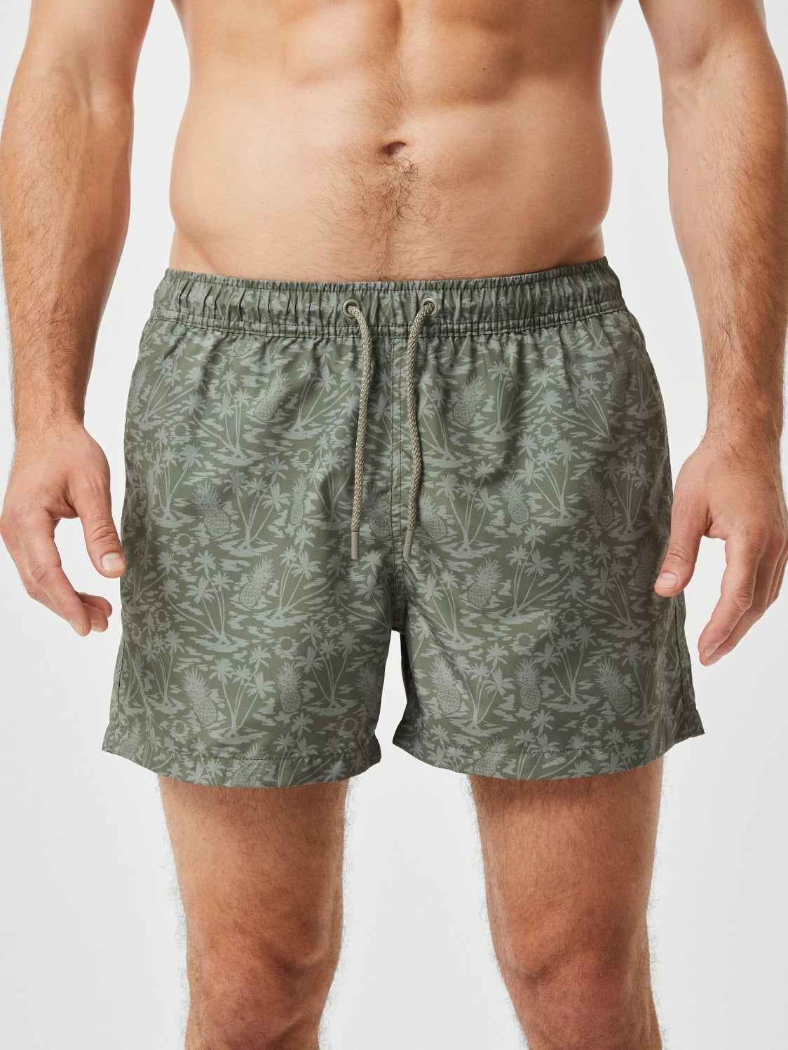 BJÖRN BORG Borg Print Swim Shorts BB Pineapple Bay 3