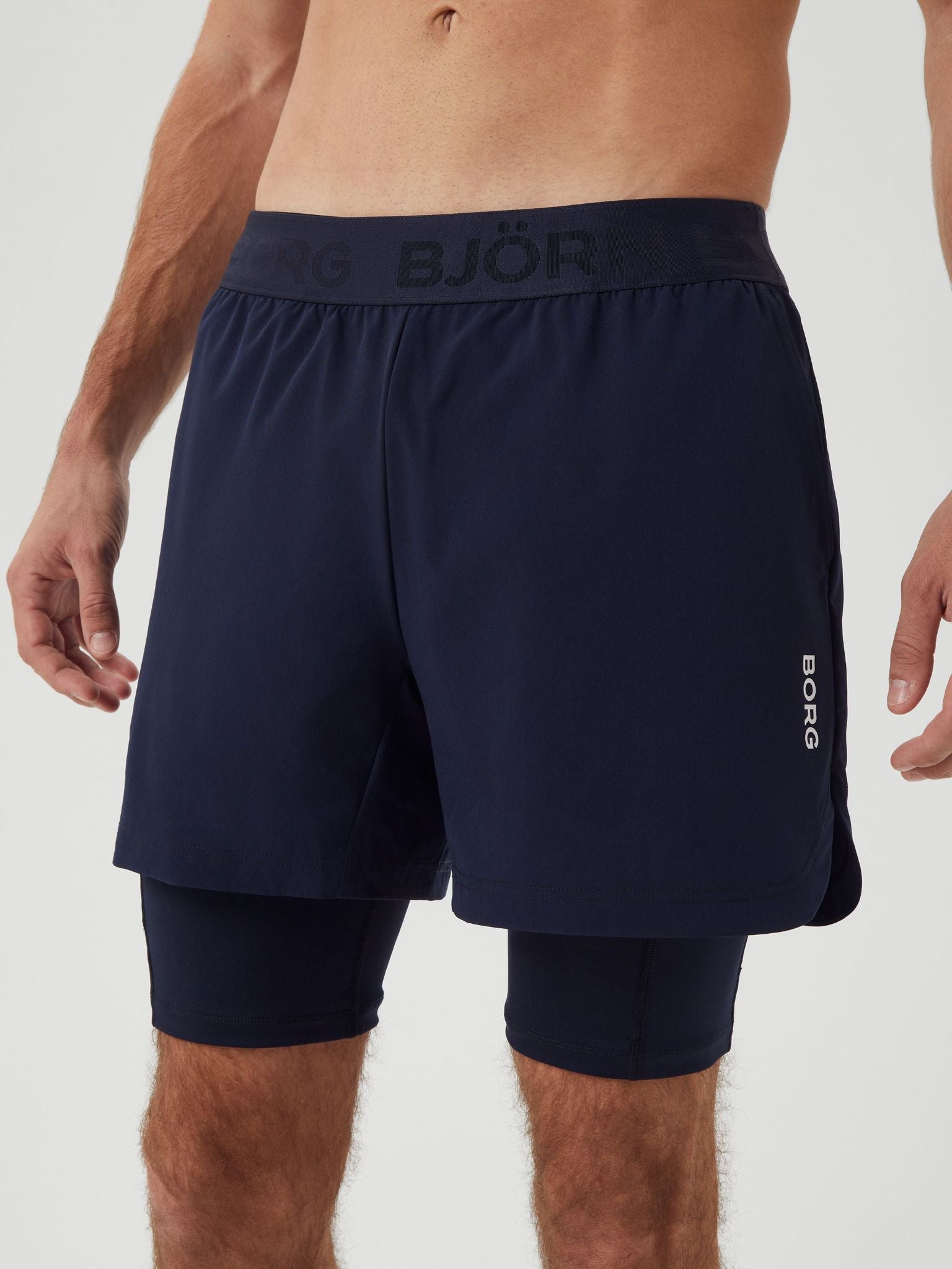 BJÖRN BORG Borg 2 IN 1 Shorts Night Sky