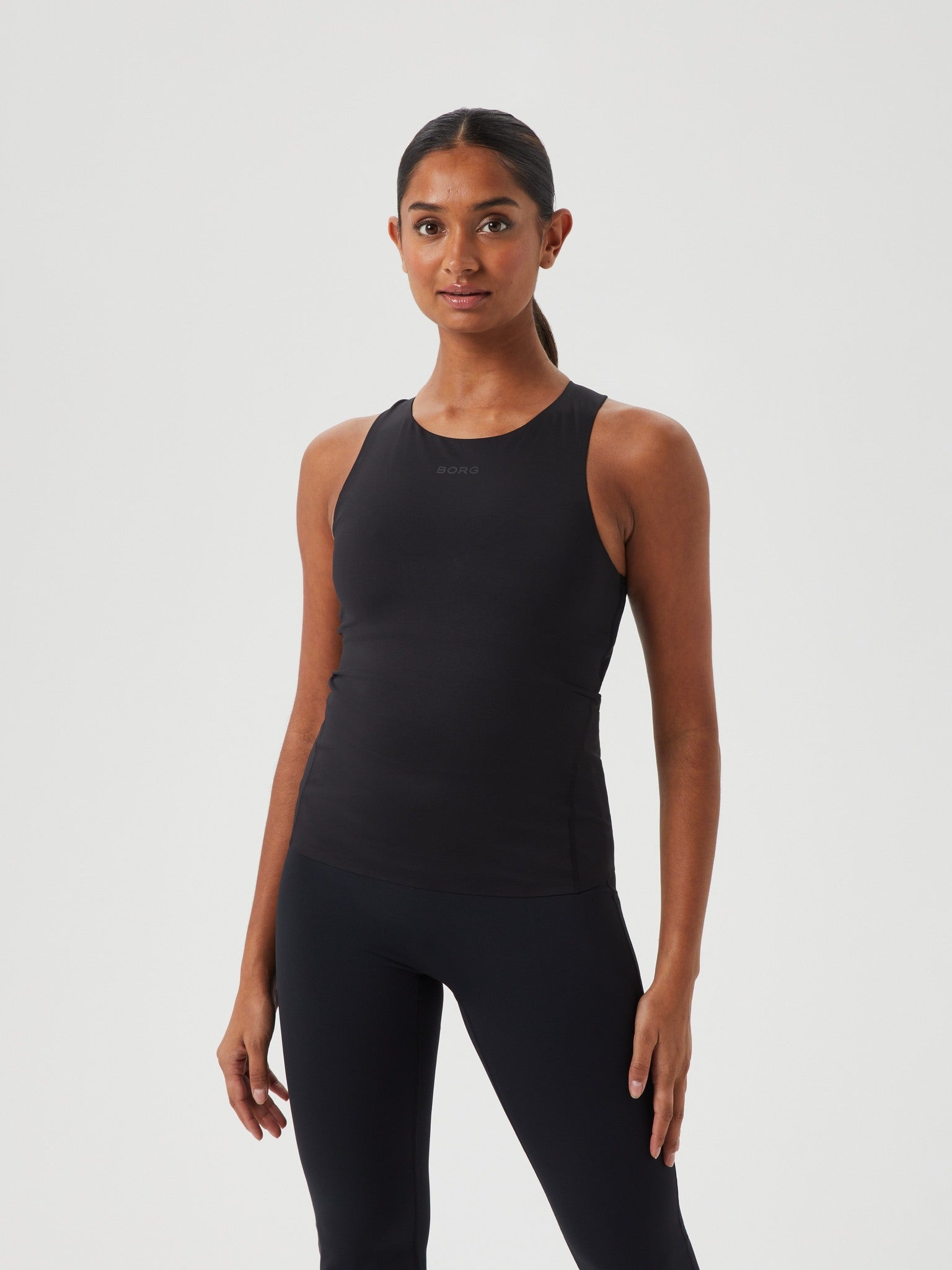 BJÖRN BORG Studio 2 IN 1 Tank Black Beauty