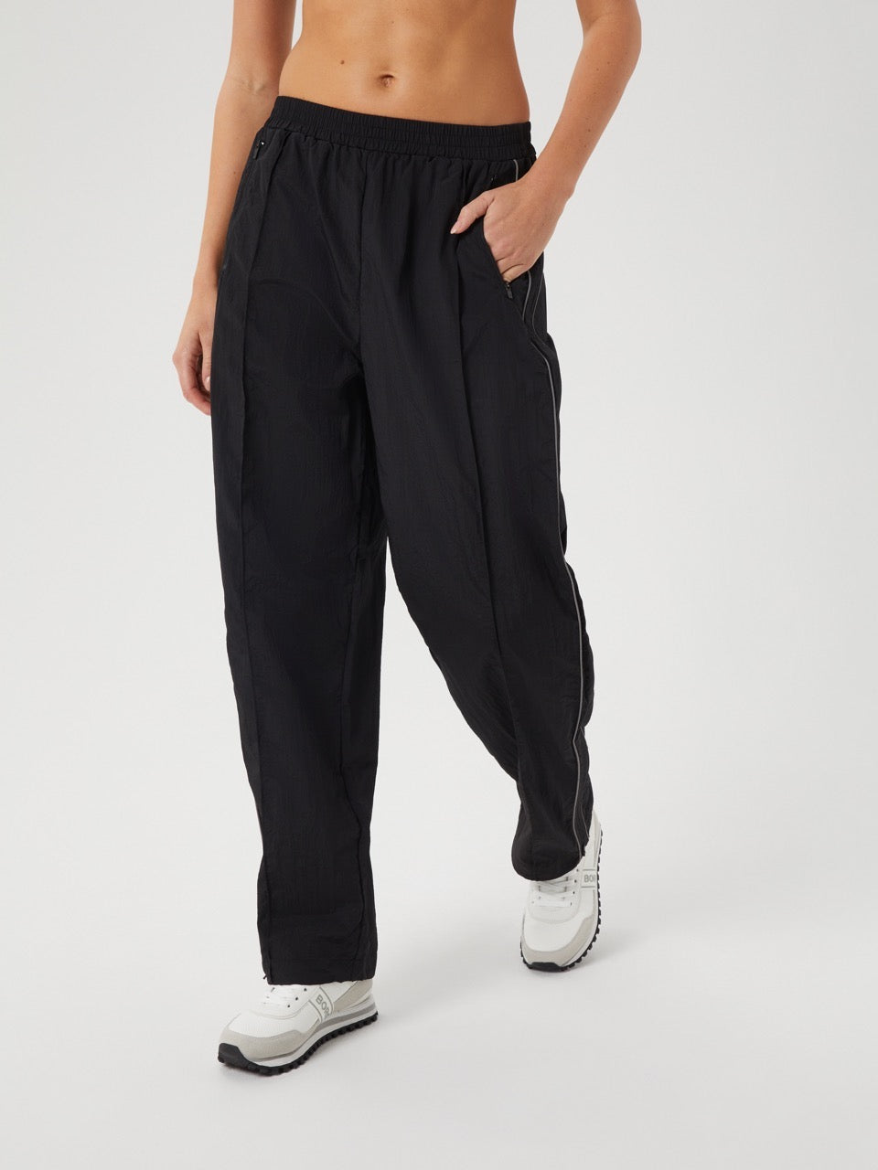 BJÖRN BORG Studio Parachute Pants Black Beauty