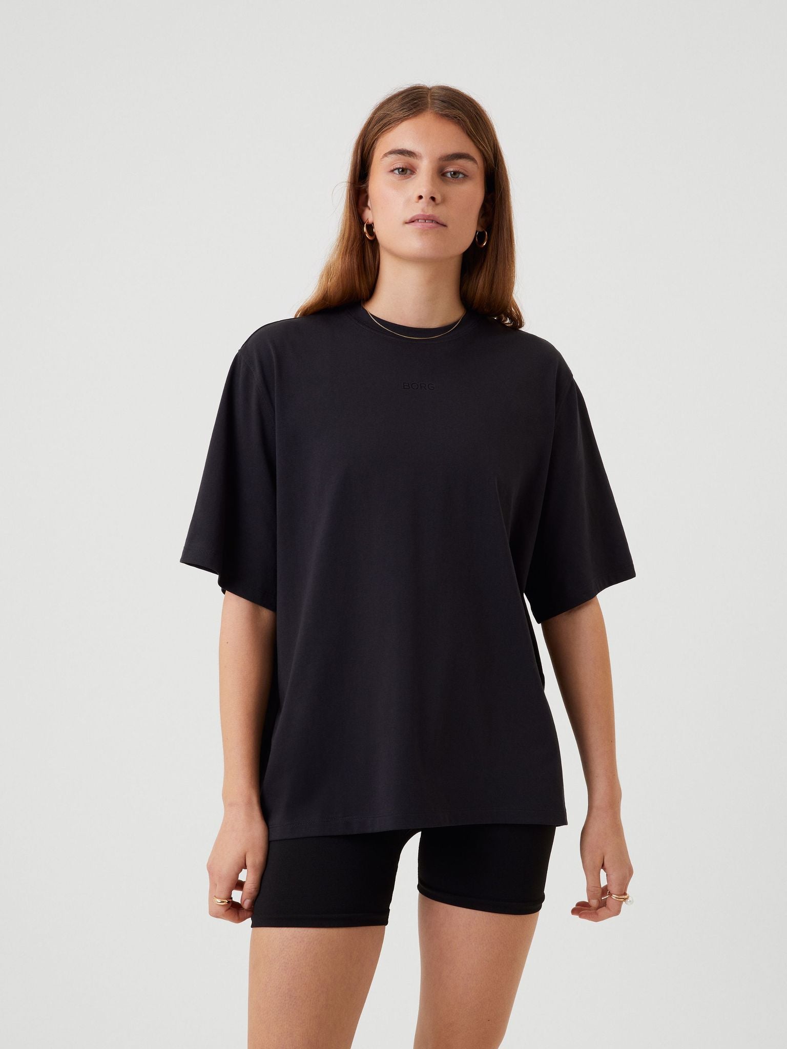 BJÖRN BORG Studio Oversized T-shirt Black Beauty