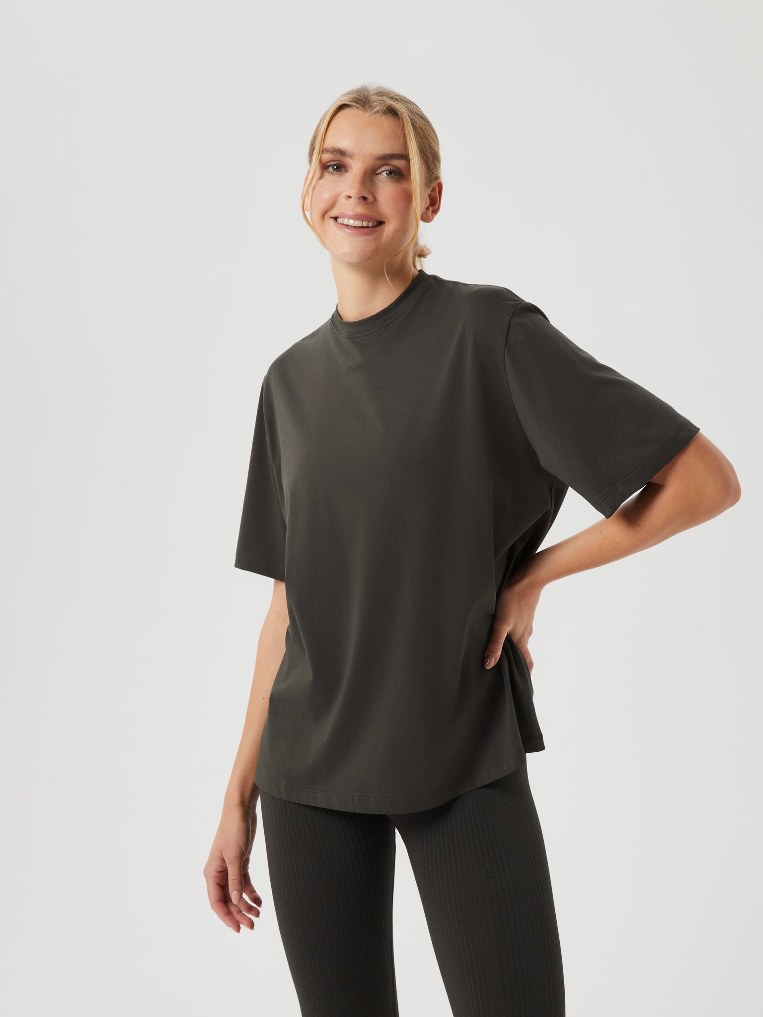 BJÖRN BORG Studio Oversized T-shirt Peat