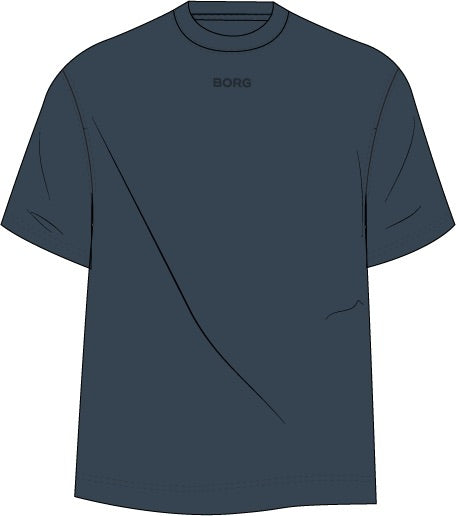 BJÖRN BORG Studio Oversized T-shirt Midnight Navy
