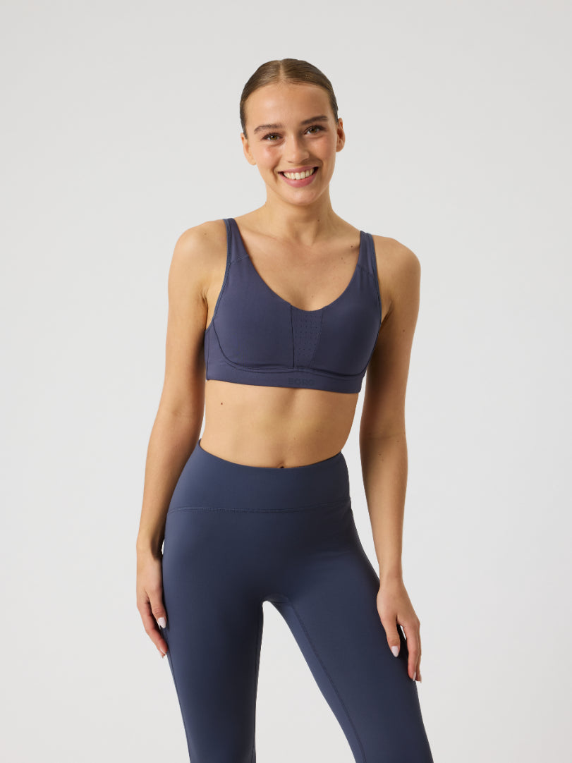 BJÖRN BORG Borg Reform Sports Bra Odyssey Gray