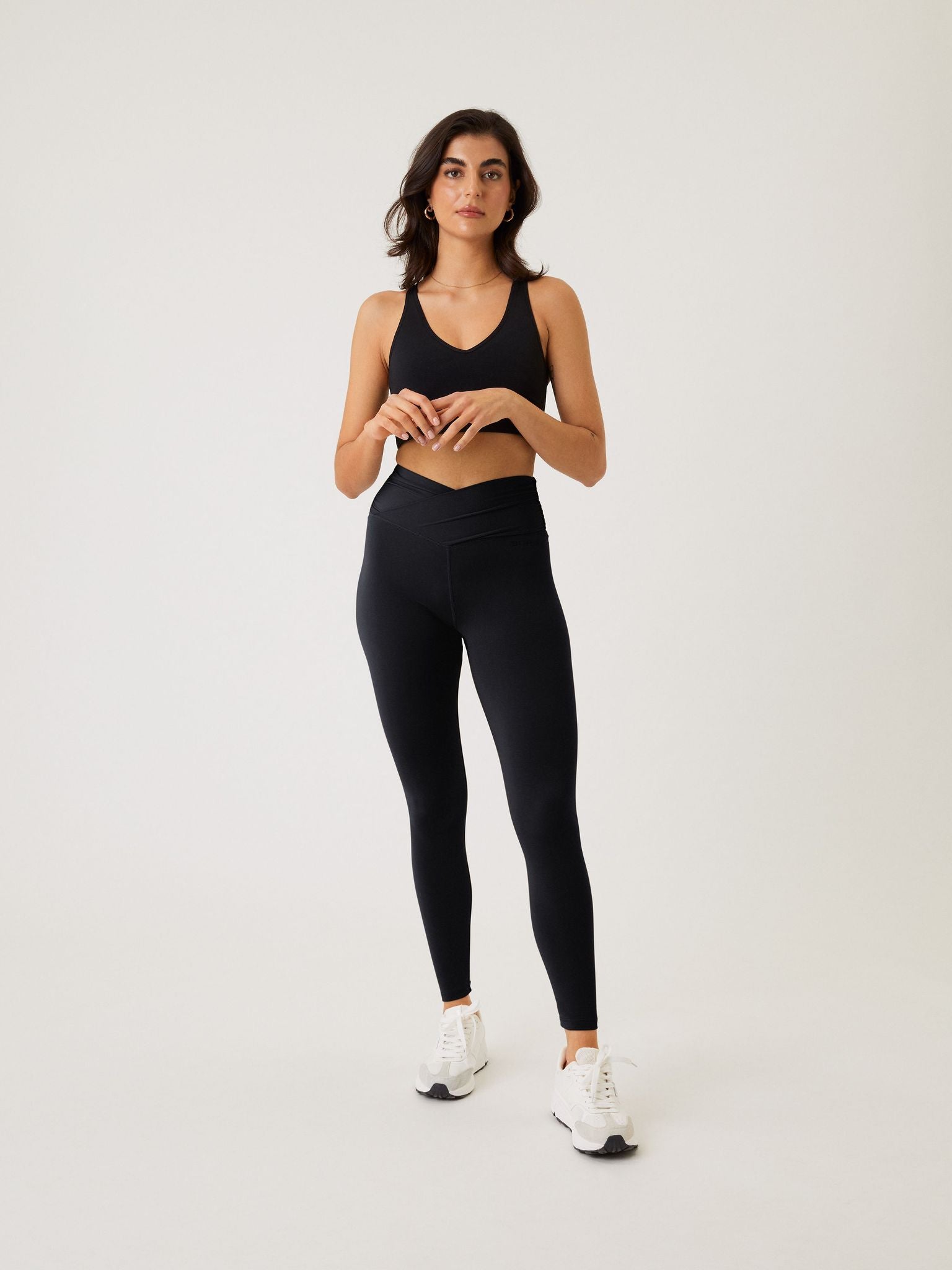 BJÖRN BORG Studio Cross Tights Black Beauty