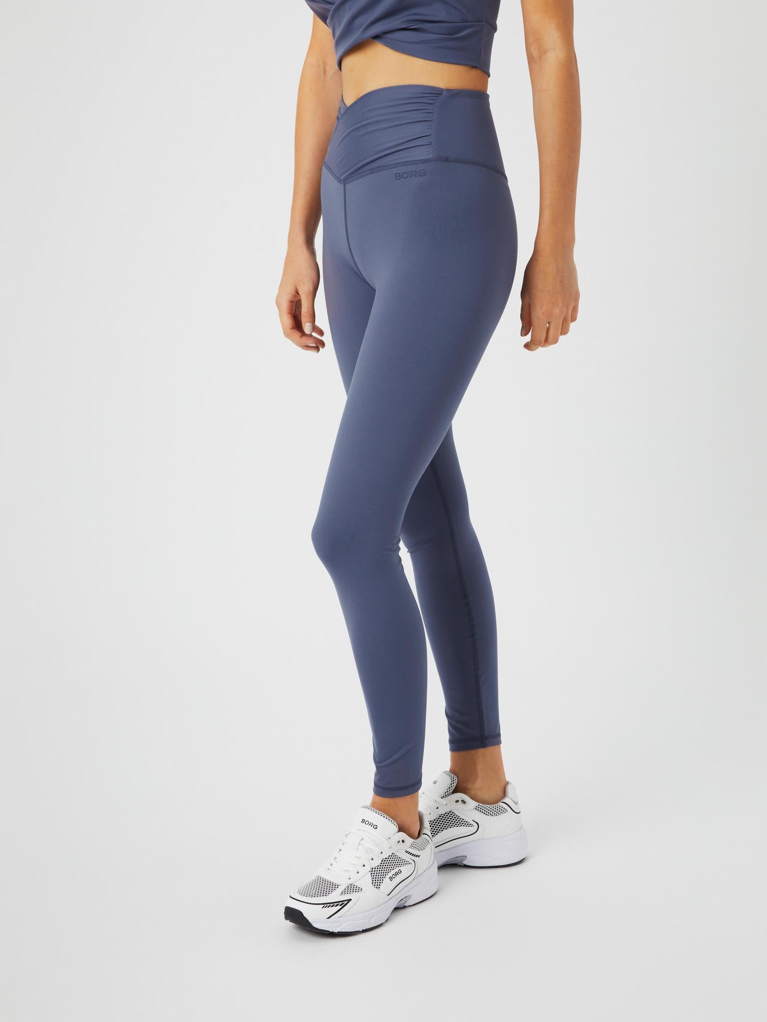 BJÖRN BORG Studio Cross Tights Nightshadow Blue