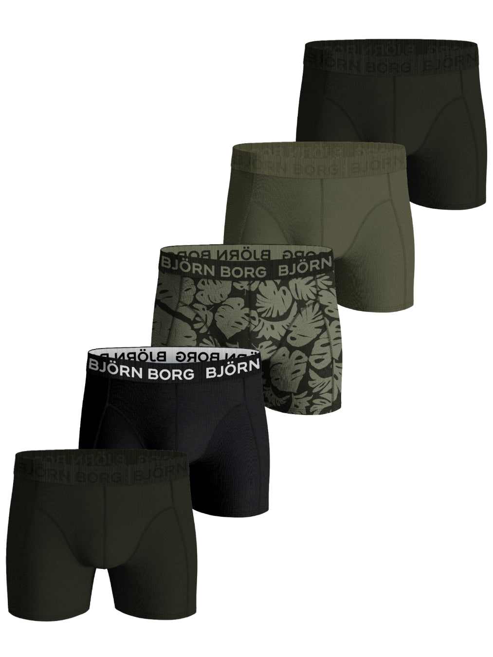 BJÖRN BORG Cotton Stretch Boxer 5p Multipack 5