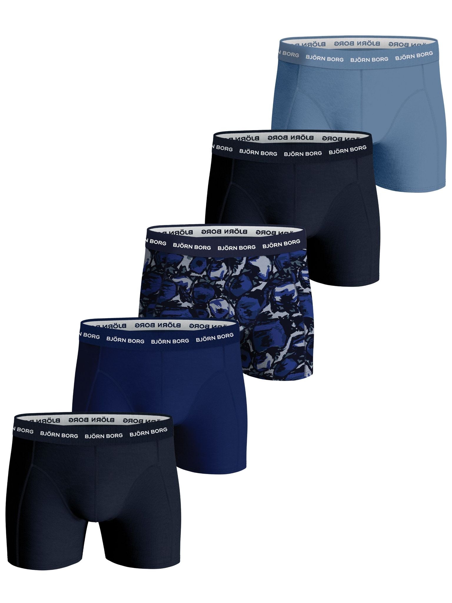 BJÖRN BORG Cotton Stretch Boxer 5p Multipack 7