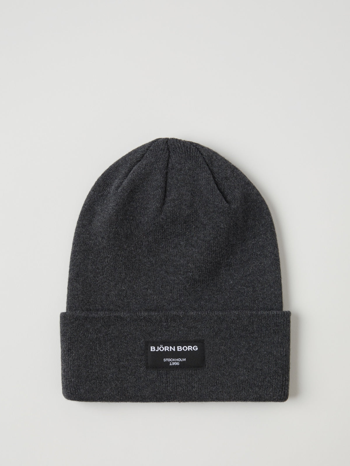 BJÖRN BORG Centre Beanie Dark Grey Melange