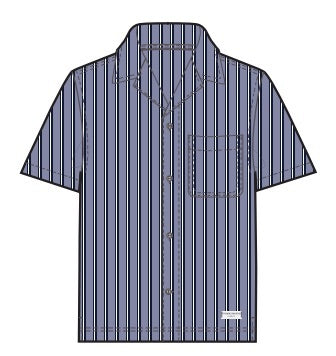 BJÖRN BORG Thomas Mason Shortsleeve Pyjama Shirt Country Blue