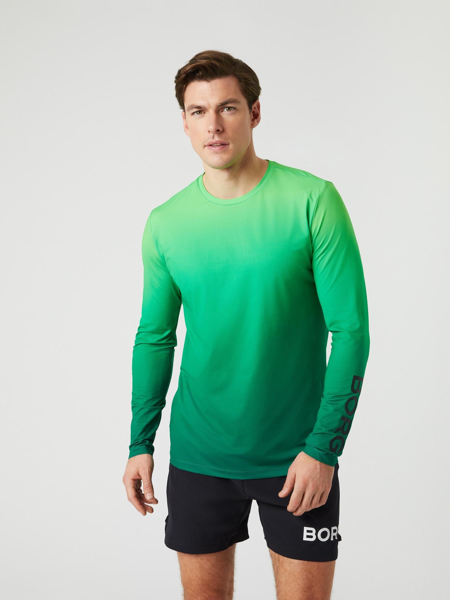 BJÖRN BORG Borg Long Sleeve Print T-shirt BB Sun Fade 2