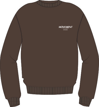 BJÖRN BORG Studio Alice Oversized Crew Chocolate Brown