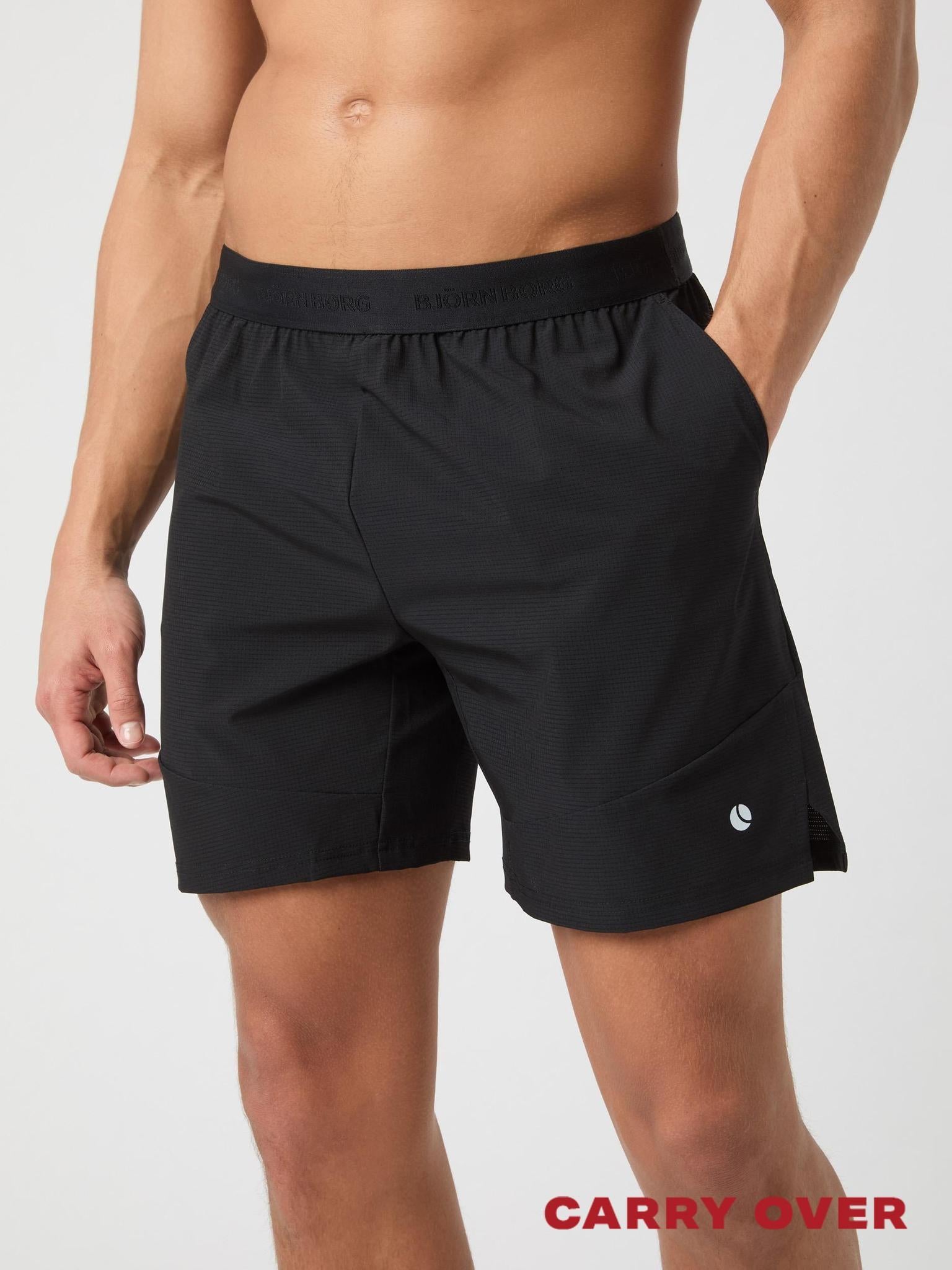 BJÖRN BORG Ace Pro 7" Shorts Black Beauty