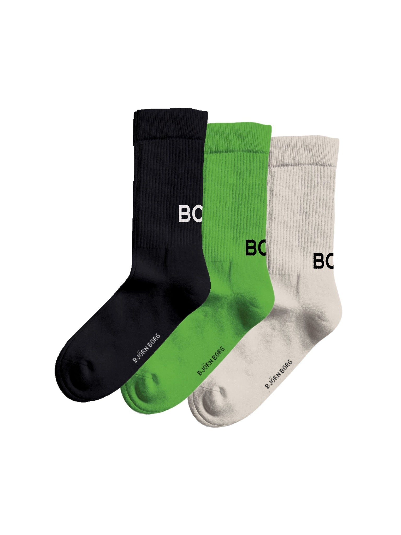 BJÖRN BORG Core Polyamide Crew Sock 3p Multipack 1