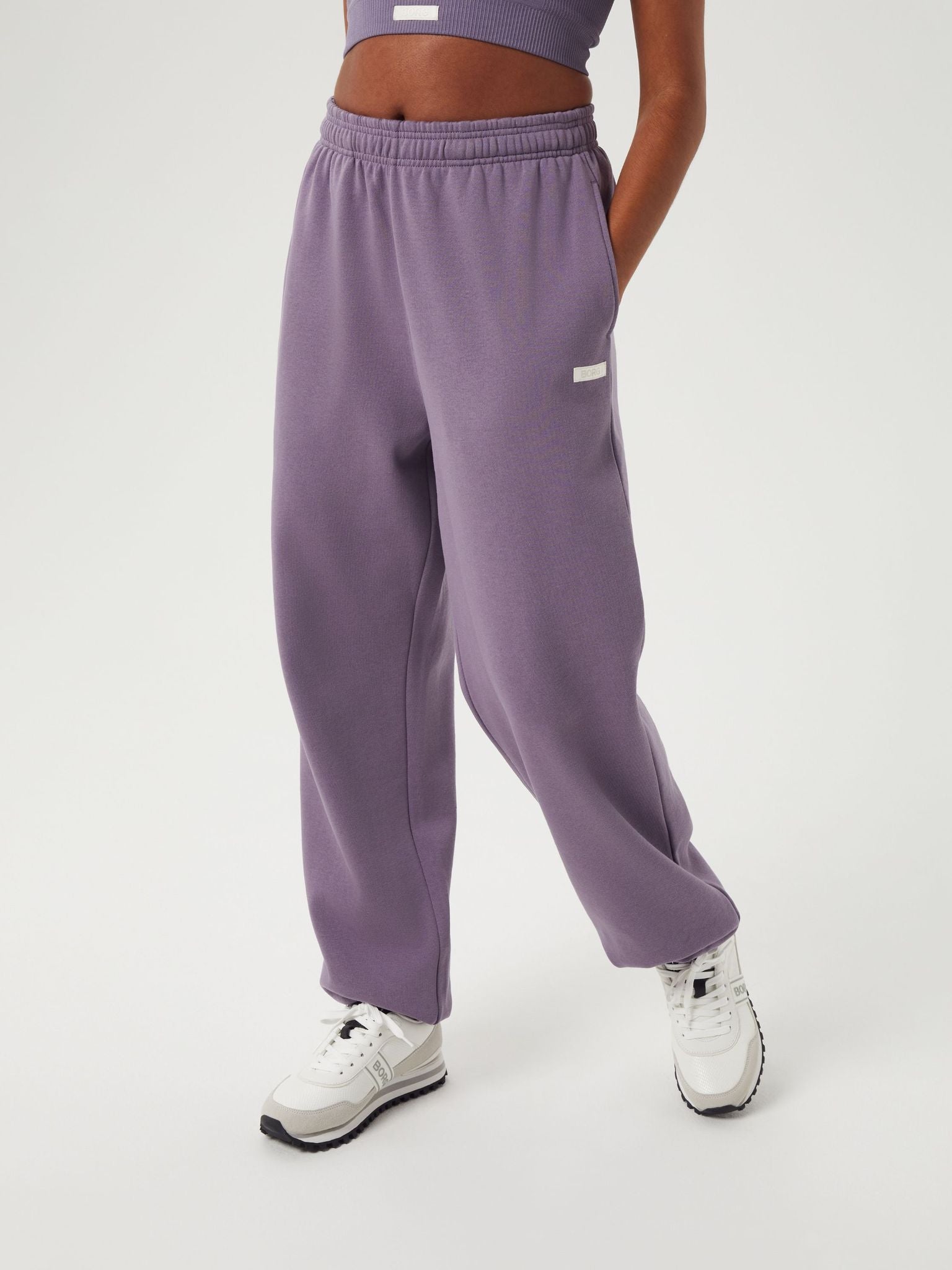 BJÖRN BORG Studio Oversized Pants Purple Sage