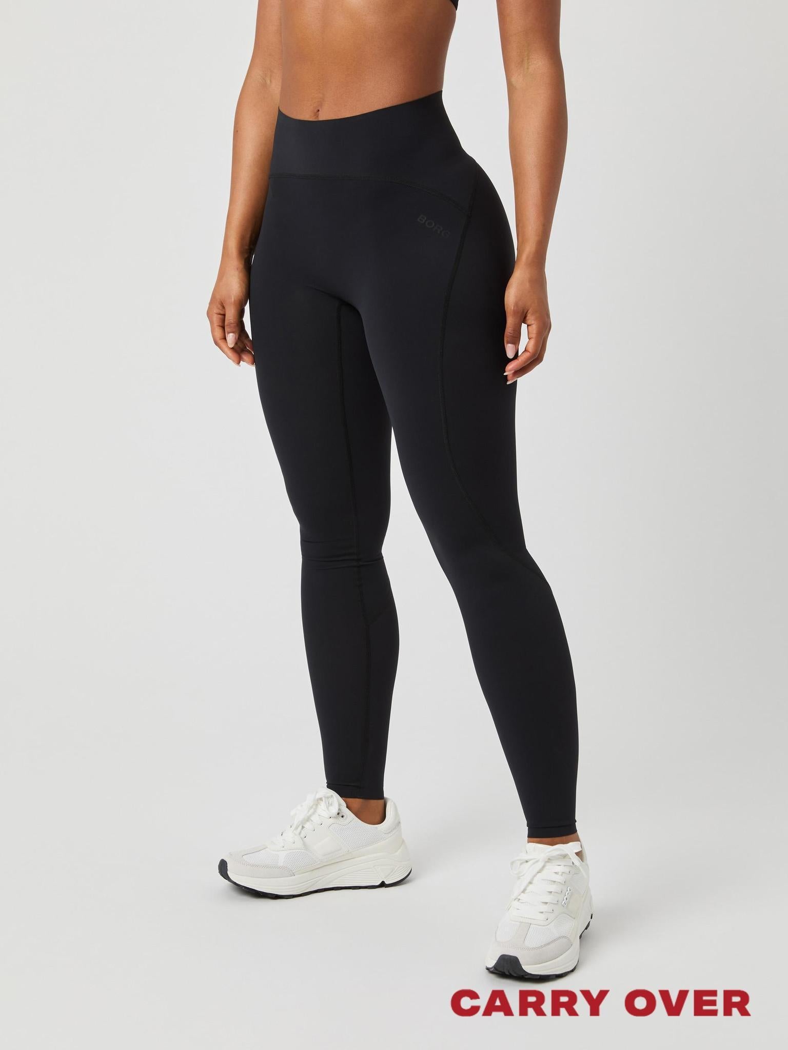 BJÖRN BORG Borg Sleek Tights Black Beauty