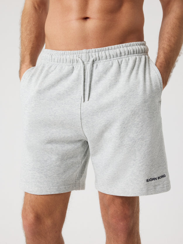 BJÖRN BORG Borg Classic Sweatshorts Ultra Light Grey Melange