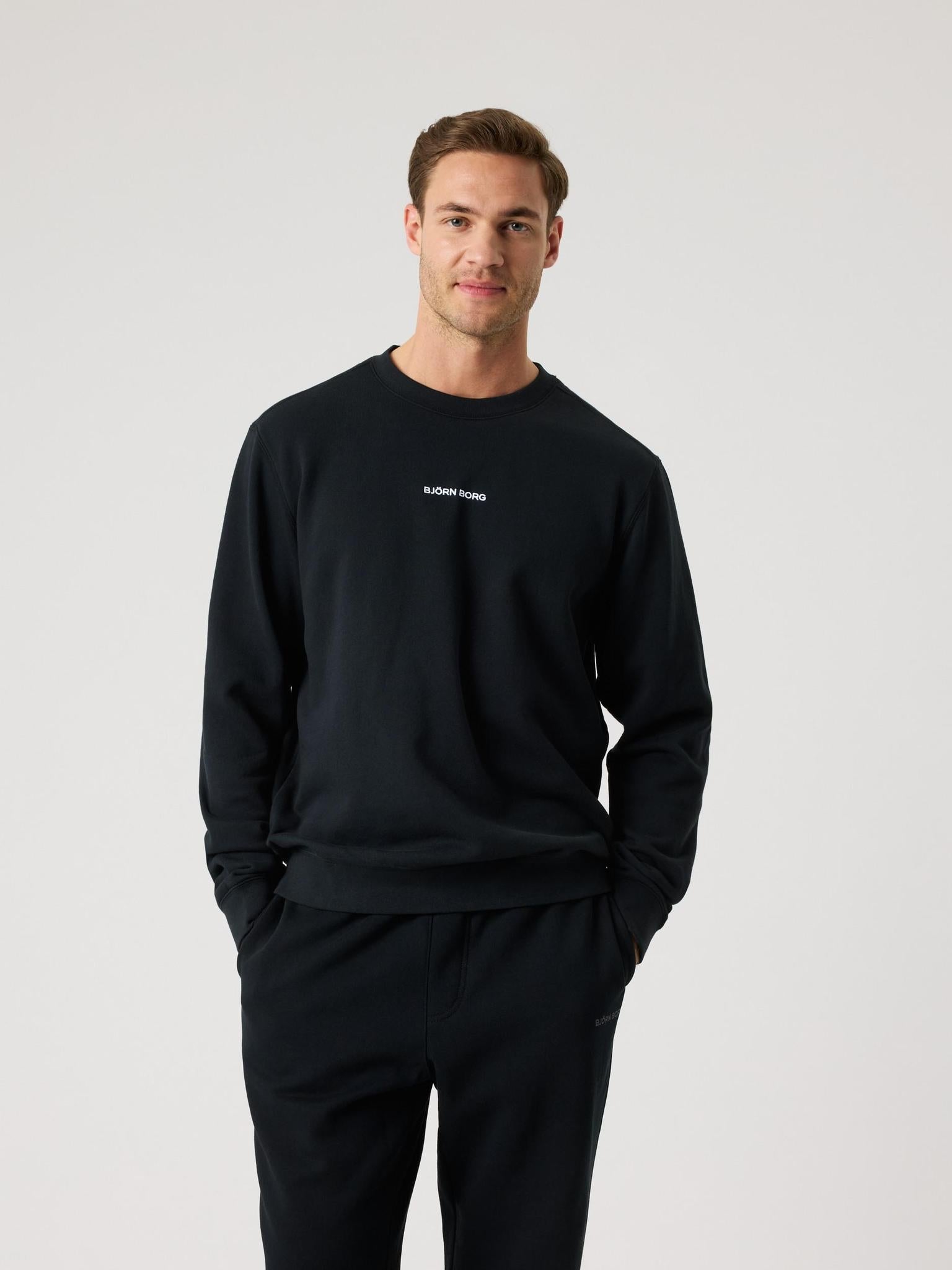 BJÖRN BORG Borg Classic Sweatshirt Black Beauty