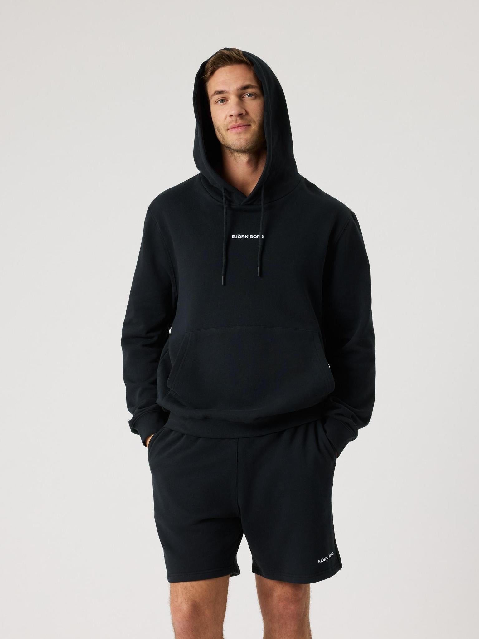 BJÖRN BORG Borg Classic Hoodie Black Beauty