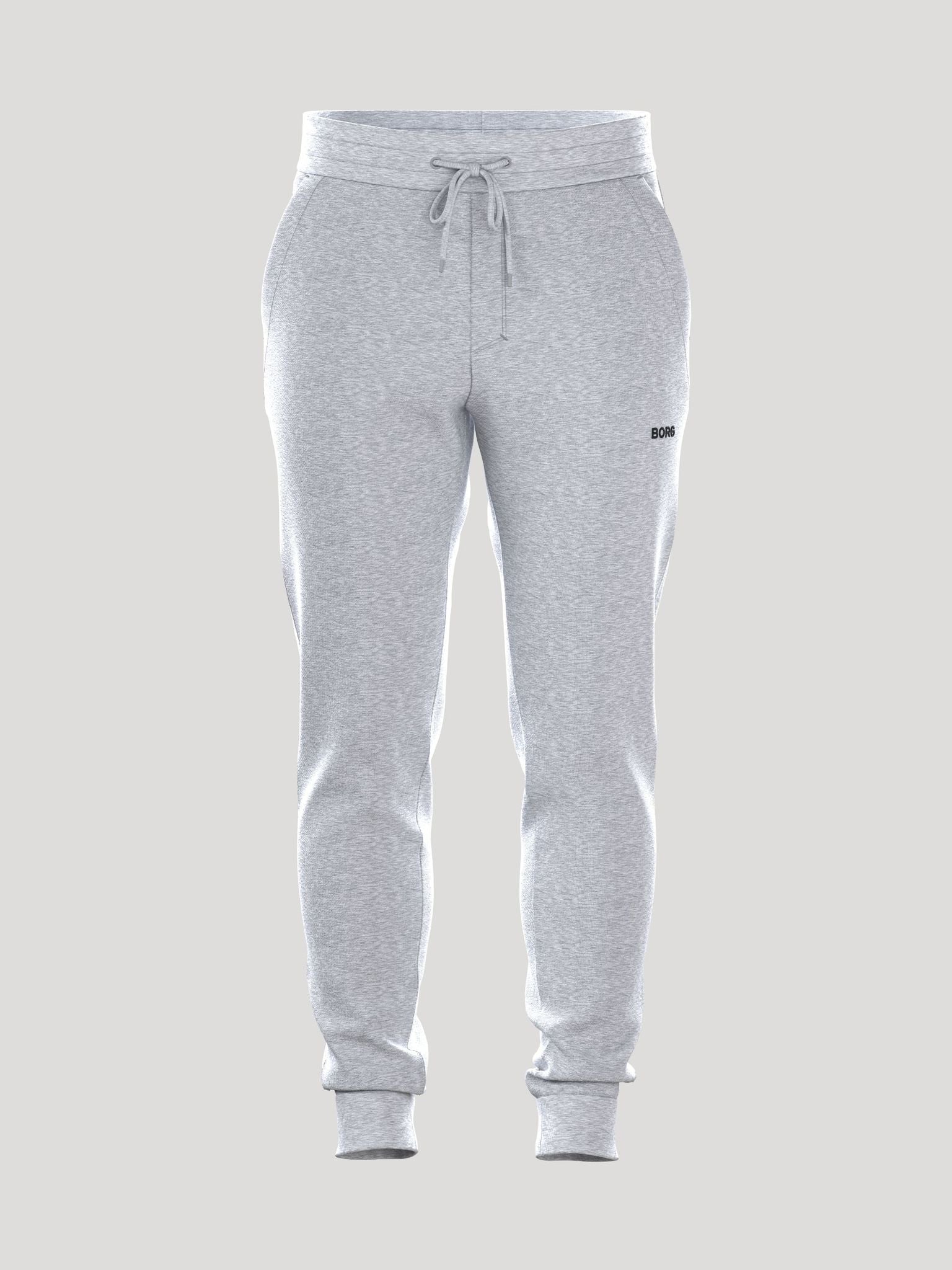 BJÖRN BORG Borg Essential 4 Pants Light Grey Melange