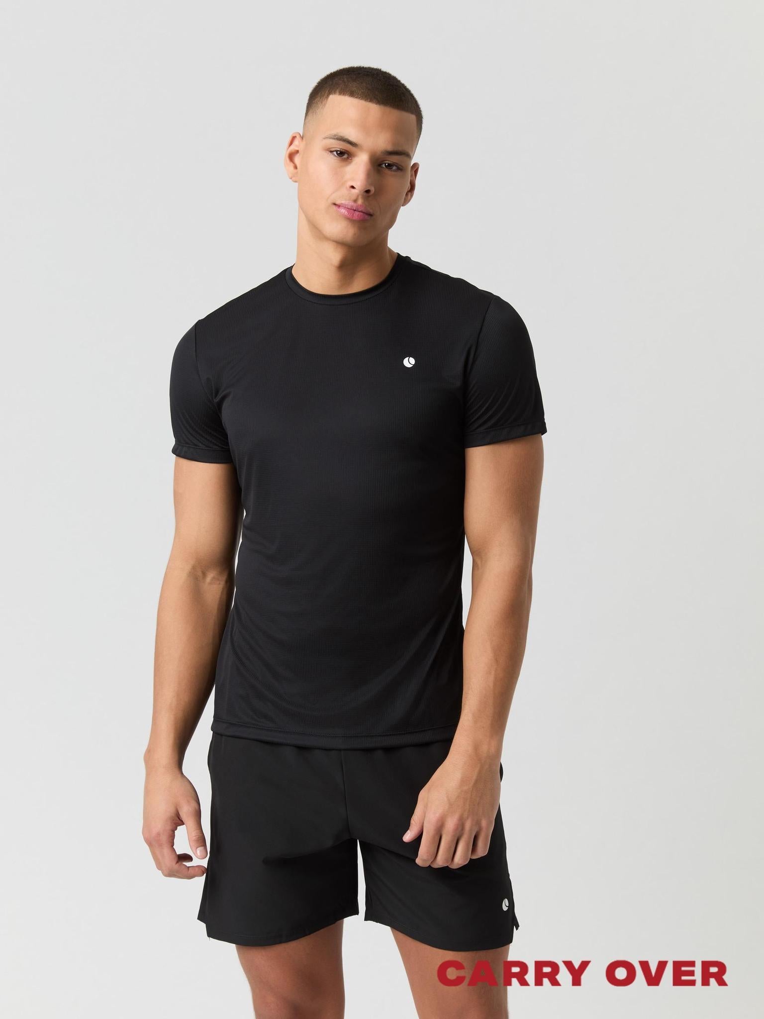 BJÖRN BORG Ace Light T-shirt Black Beauty