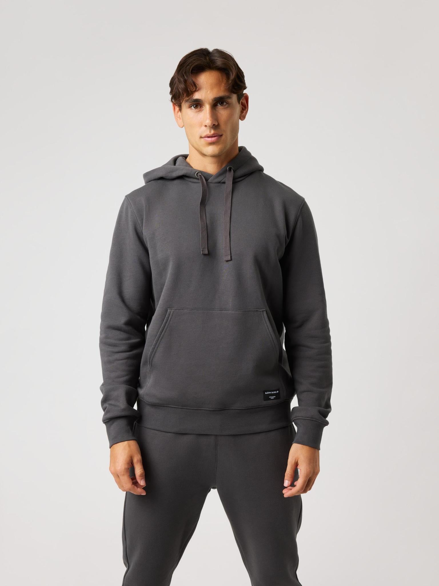 BJÖRN BORG Centre Hoodie Asphalt