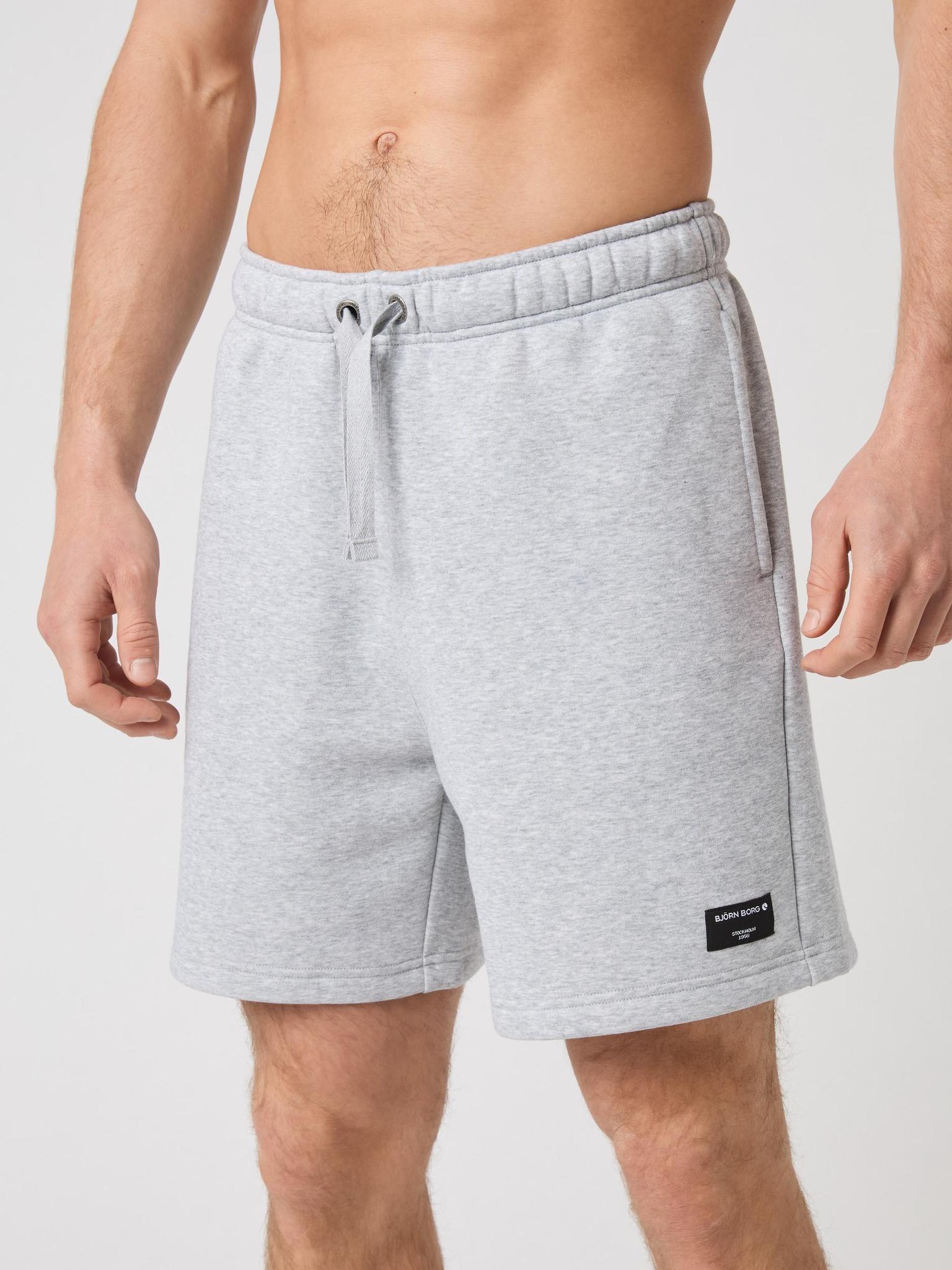 BJÖRN BORG Centre Sweatshorts Light Grey Melange