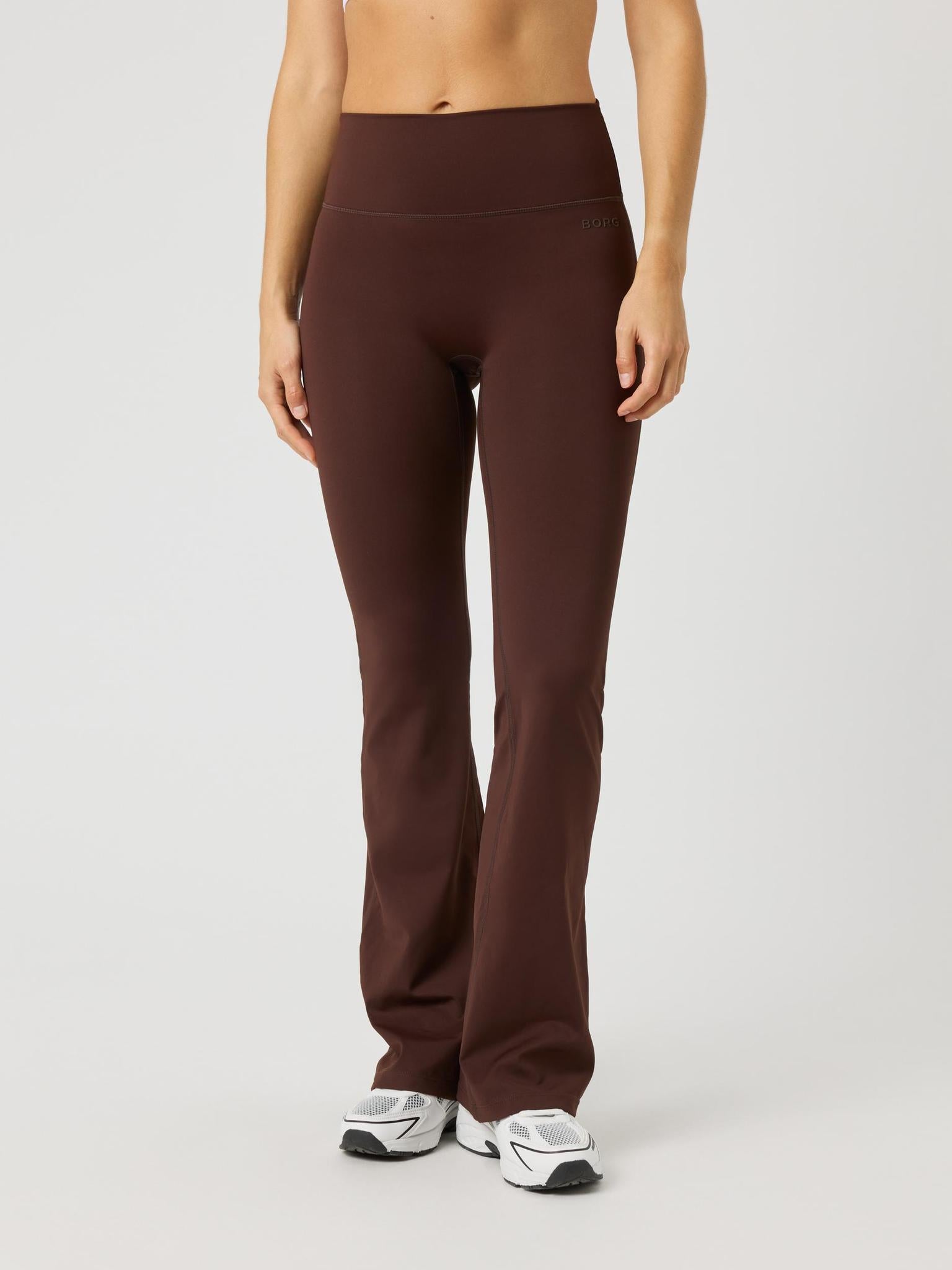 BJÖRN BORG Borg Flare Tights Tall Coffee Bean