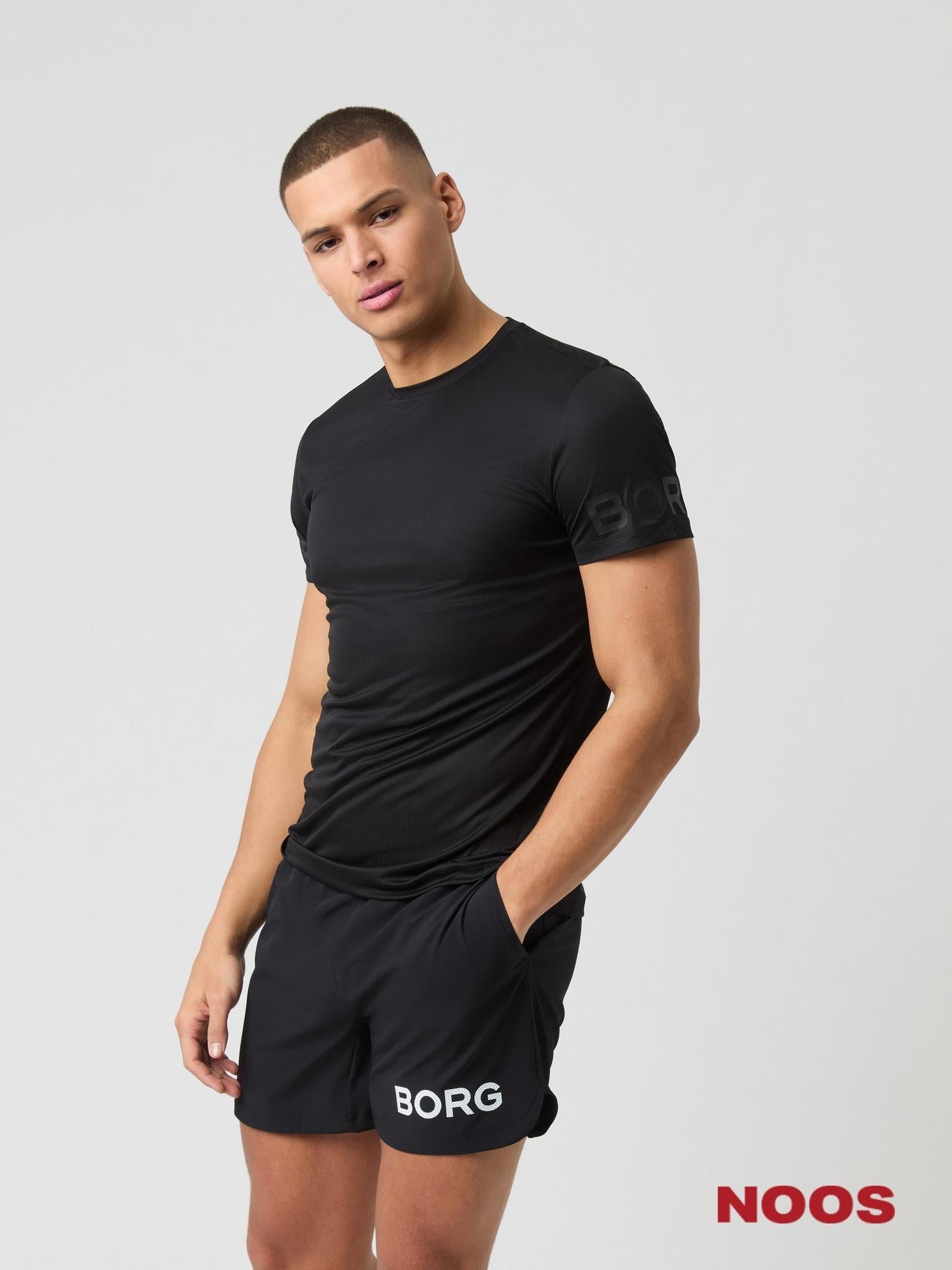 BJÖRN BORG Borg Light T-shirt Black Beauty