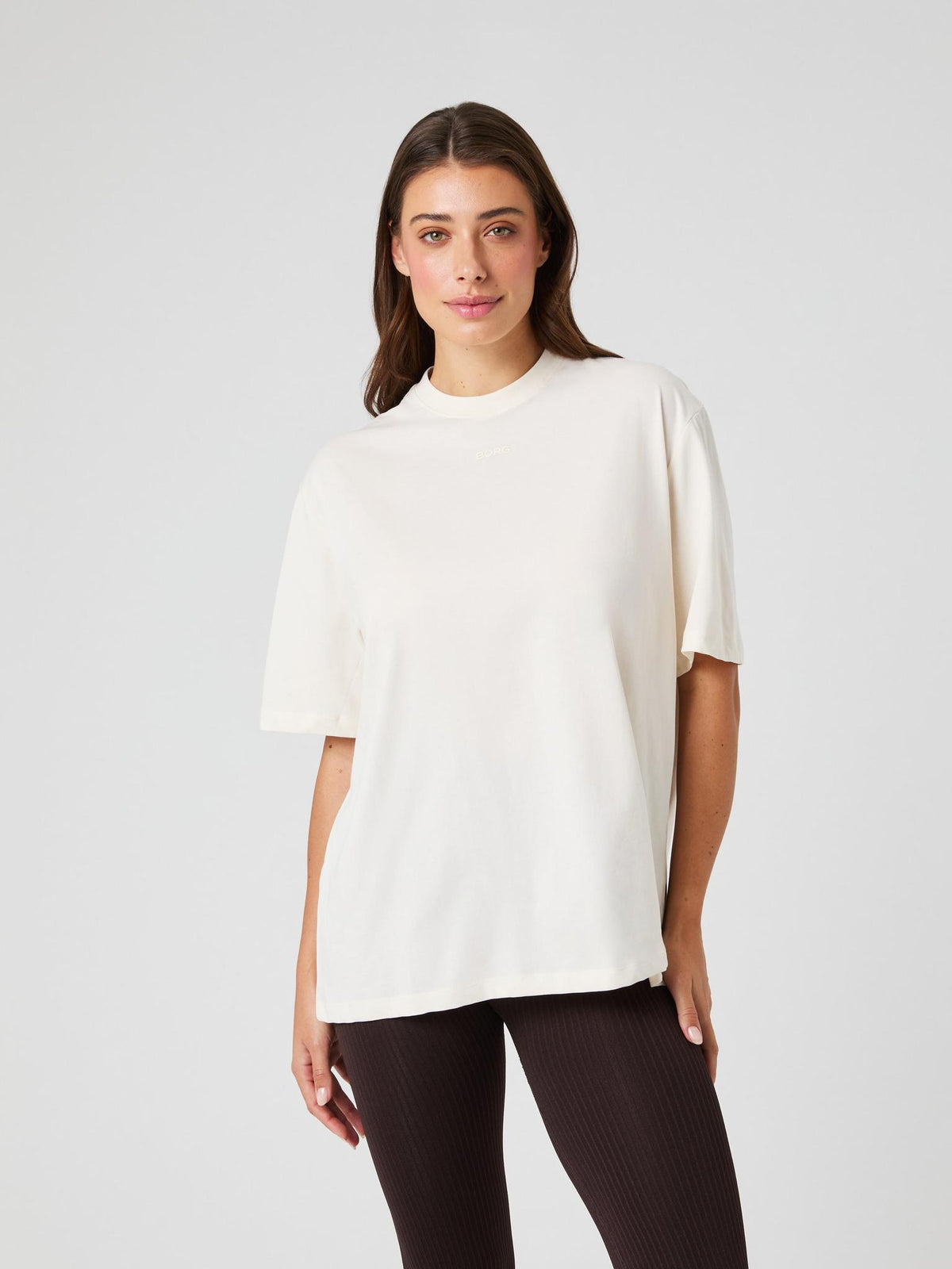 BJÖRN BORG Studio Oversized T-shirt Tofu