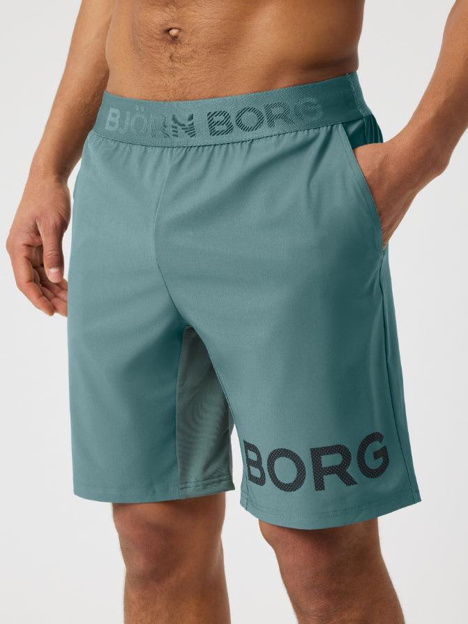 BJÖRN BORG Borg 9" Shorts Balsam Green